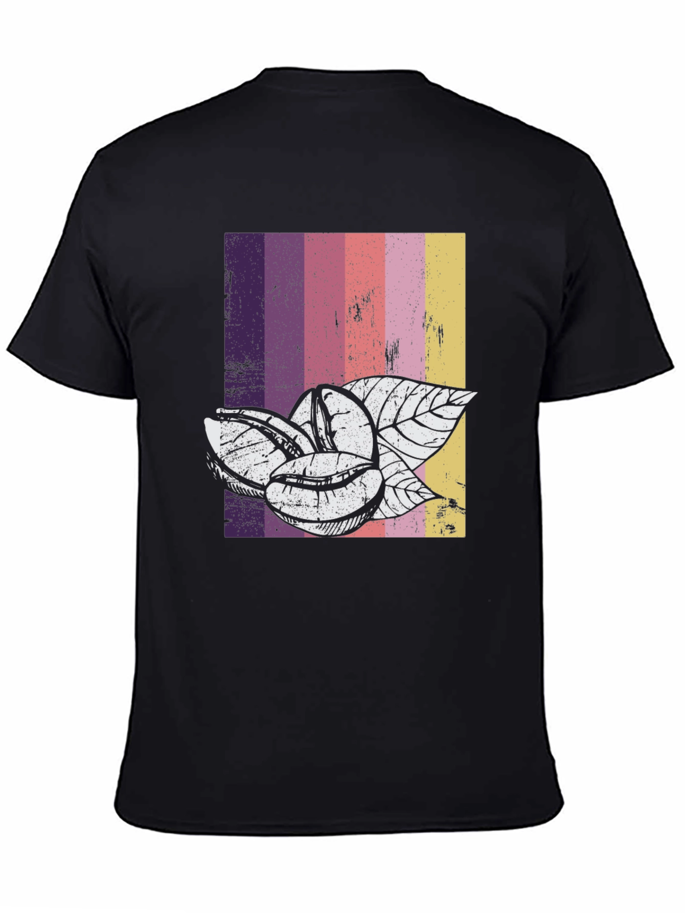 Retro Coffee Bean Graphic Tee - Unisex