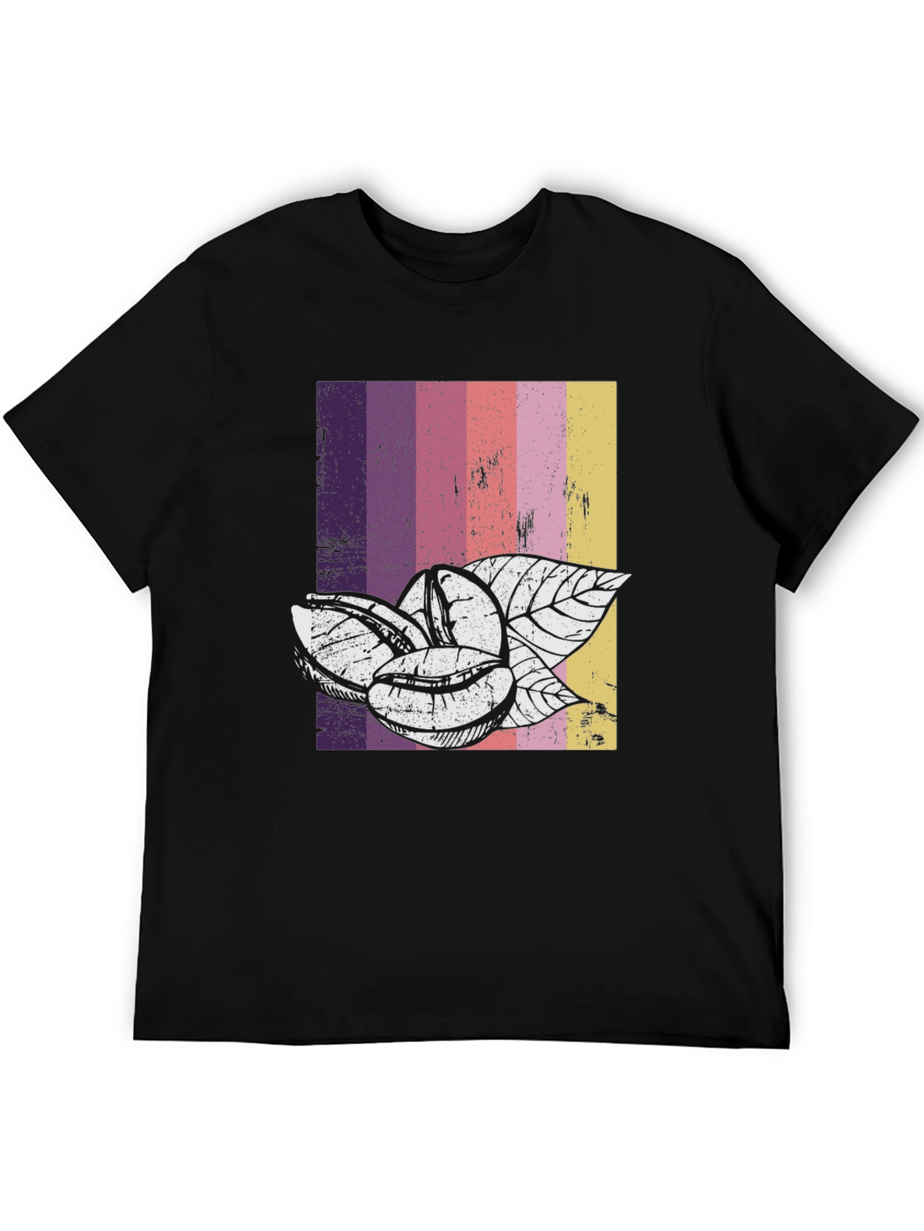 Retro Coffee Bean Graphic Tee - Unisex