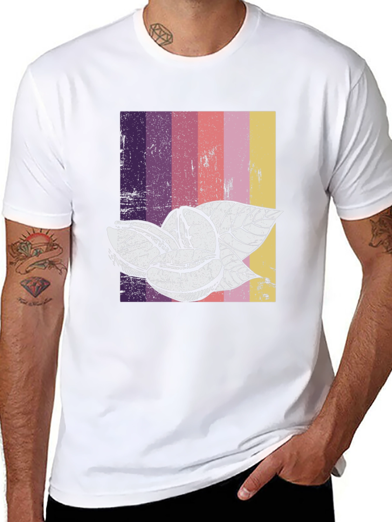 Retro Coffee Bean Graphic Tee - Unisex