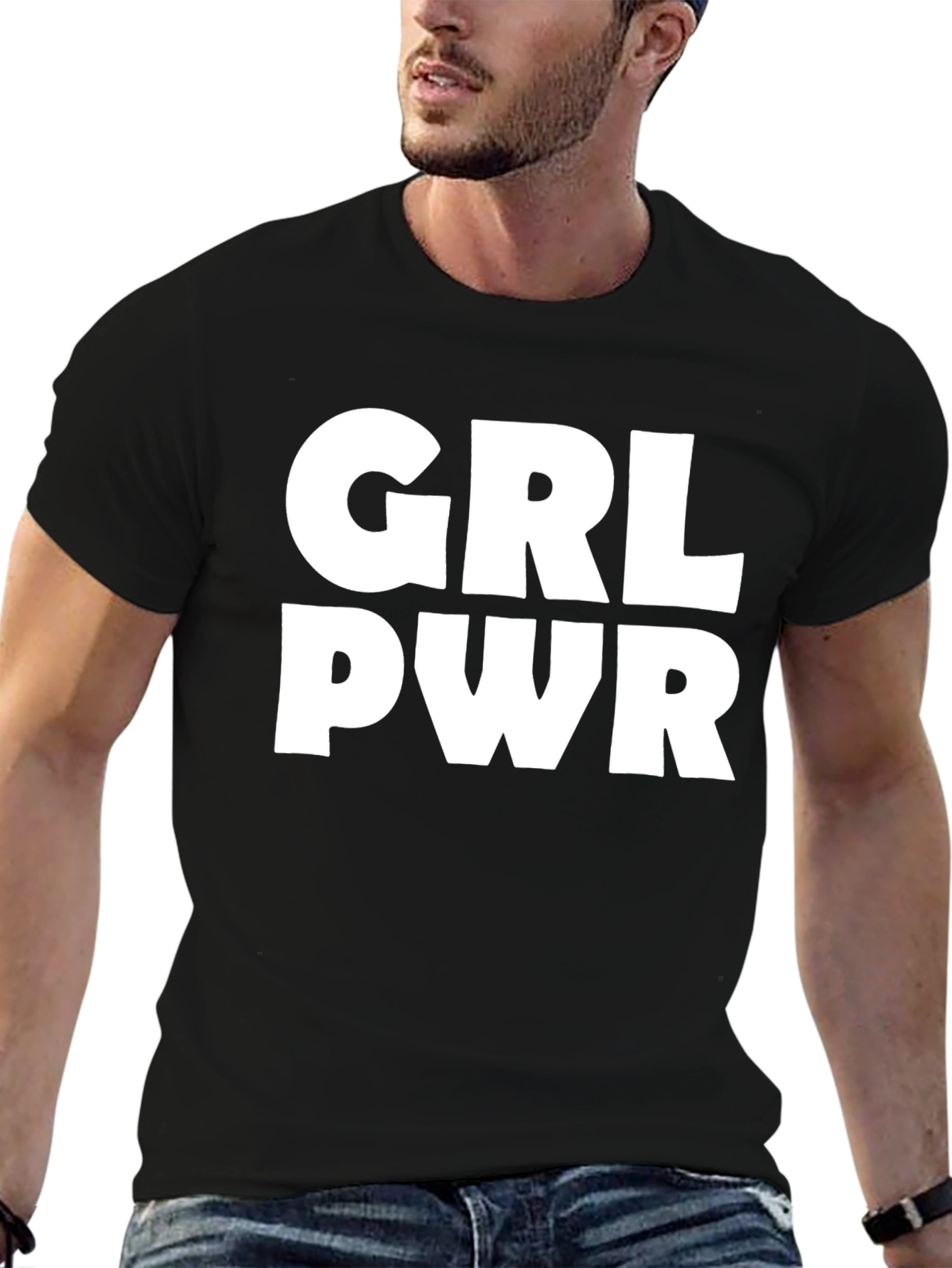 GRL PWR Graphic Tee - Empowering Statement Shirt