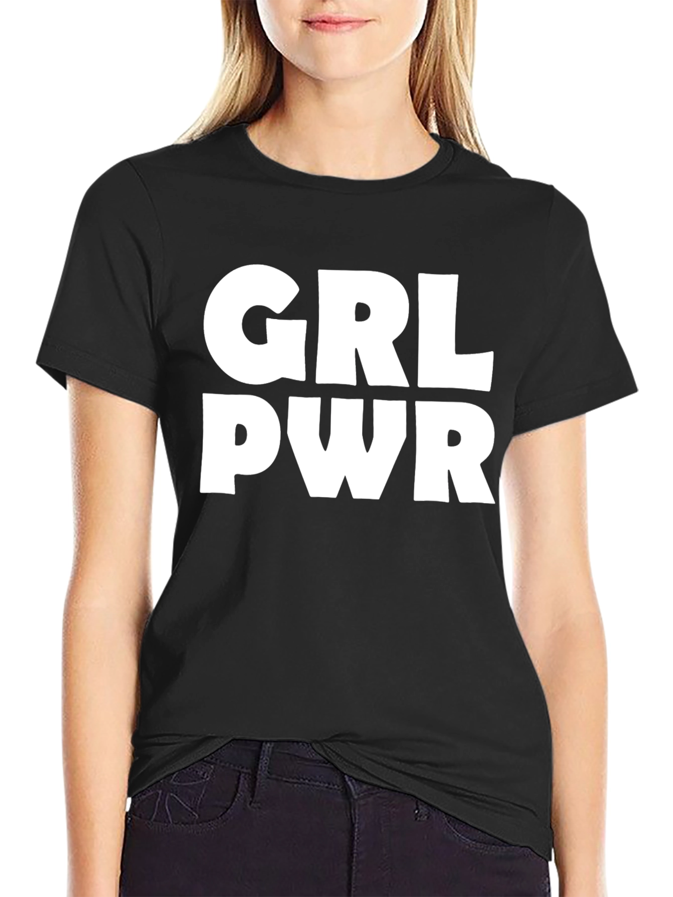 GRL PWR Graphic Tee - Empowering Statement Shirt