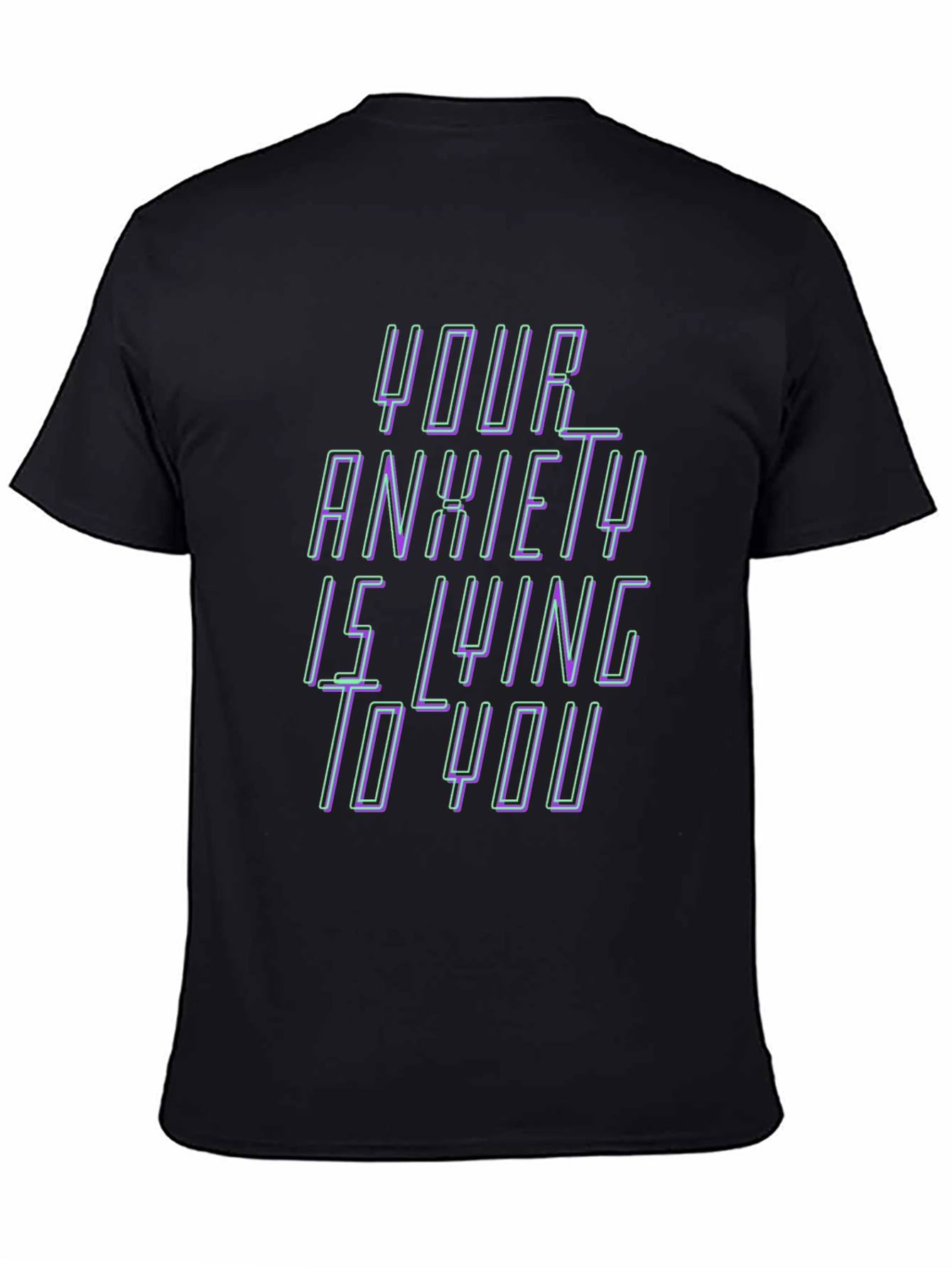 Anxiety Truth T-Shirt - Comfort Fit Bold Statement