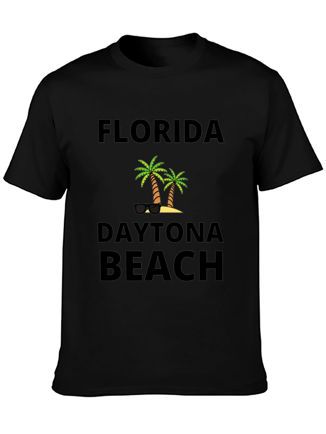 Florida Daytona Beach Palm Tree T-Shirt