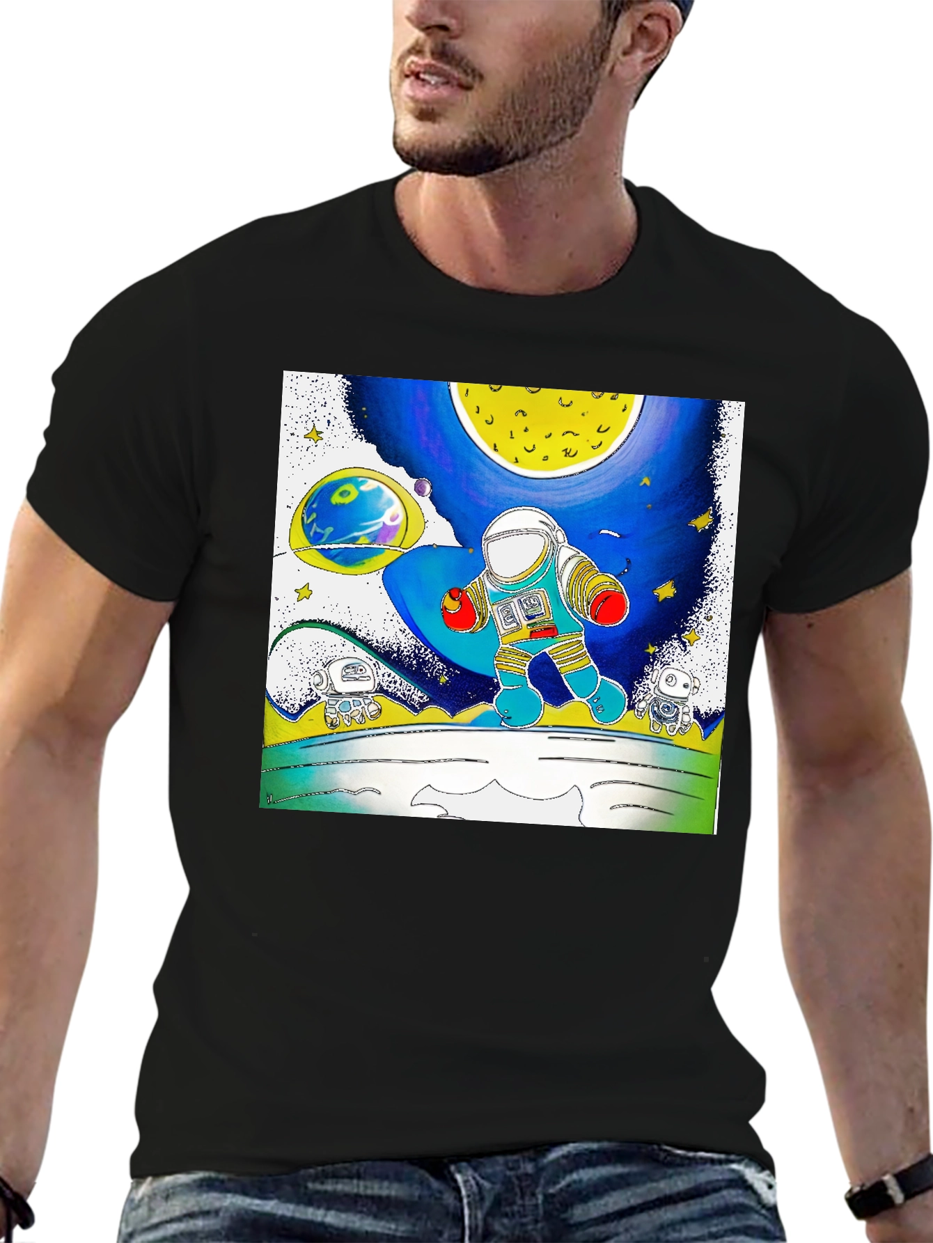 Cosmic Astronaut Graphic Tee