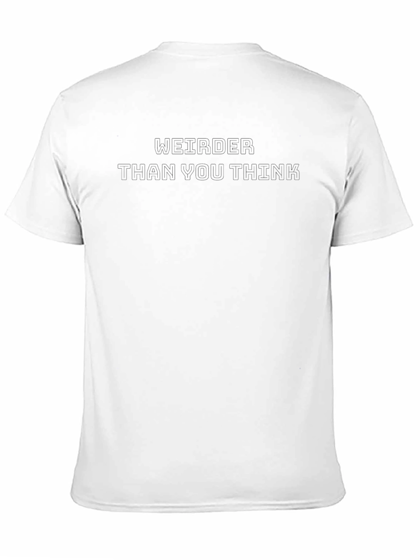 Weirder Than You Think Black Graphic Tee