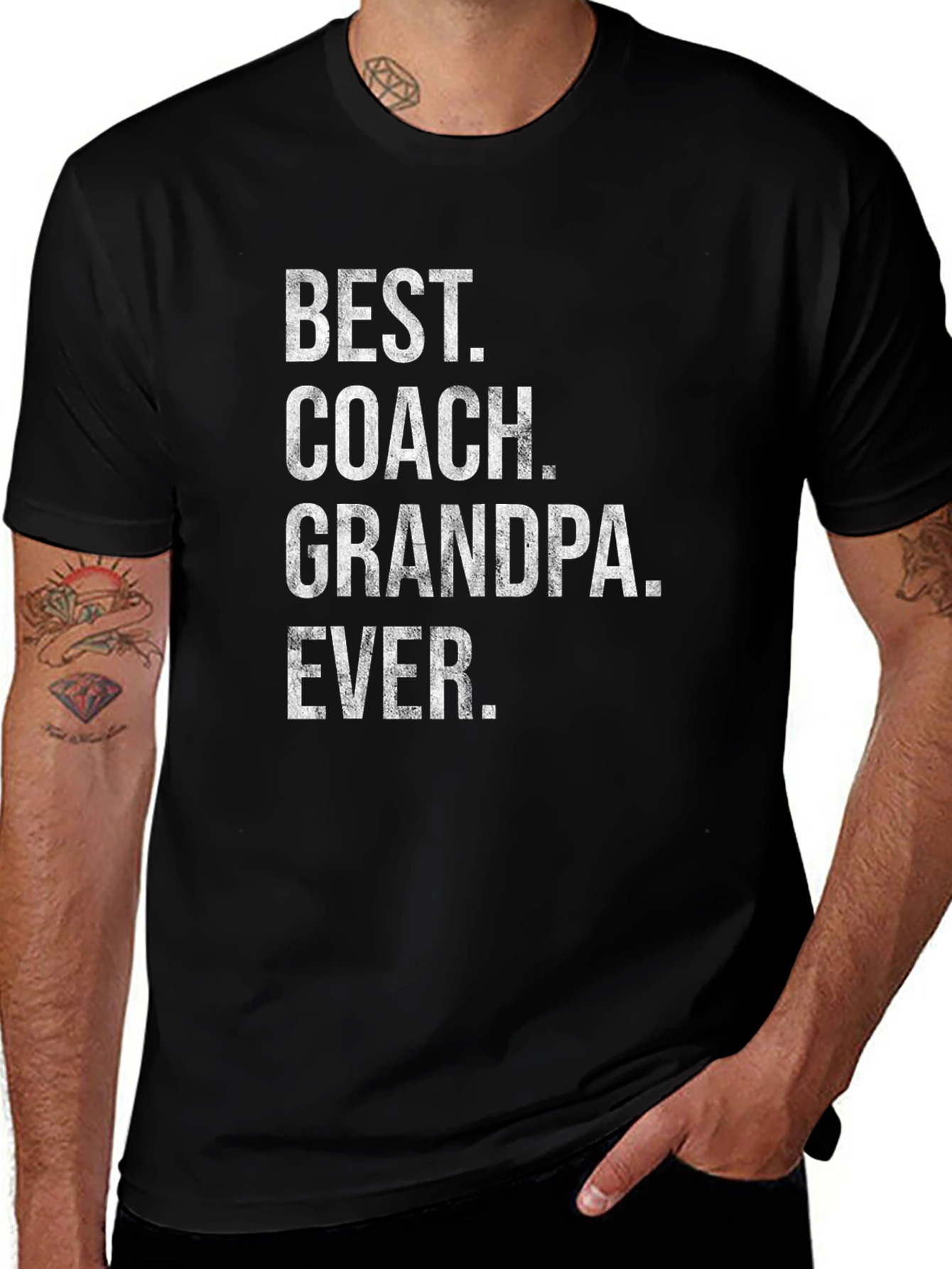 Best Coach Grandpa Ever T-Shirt