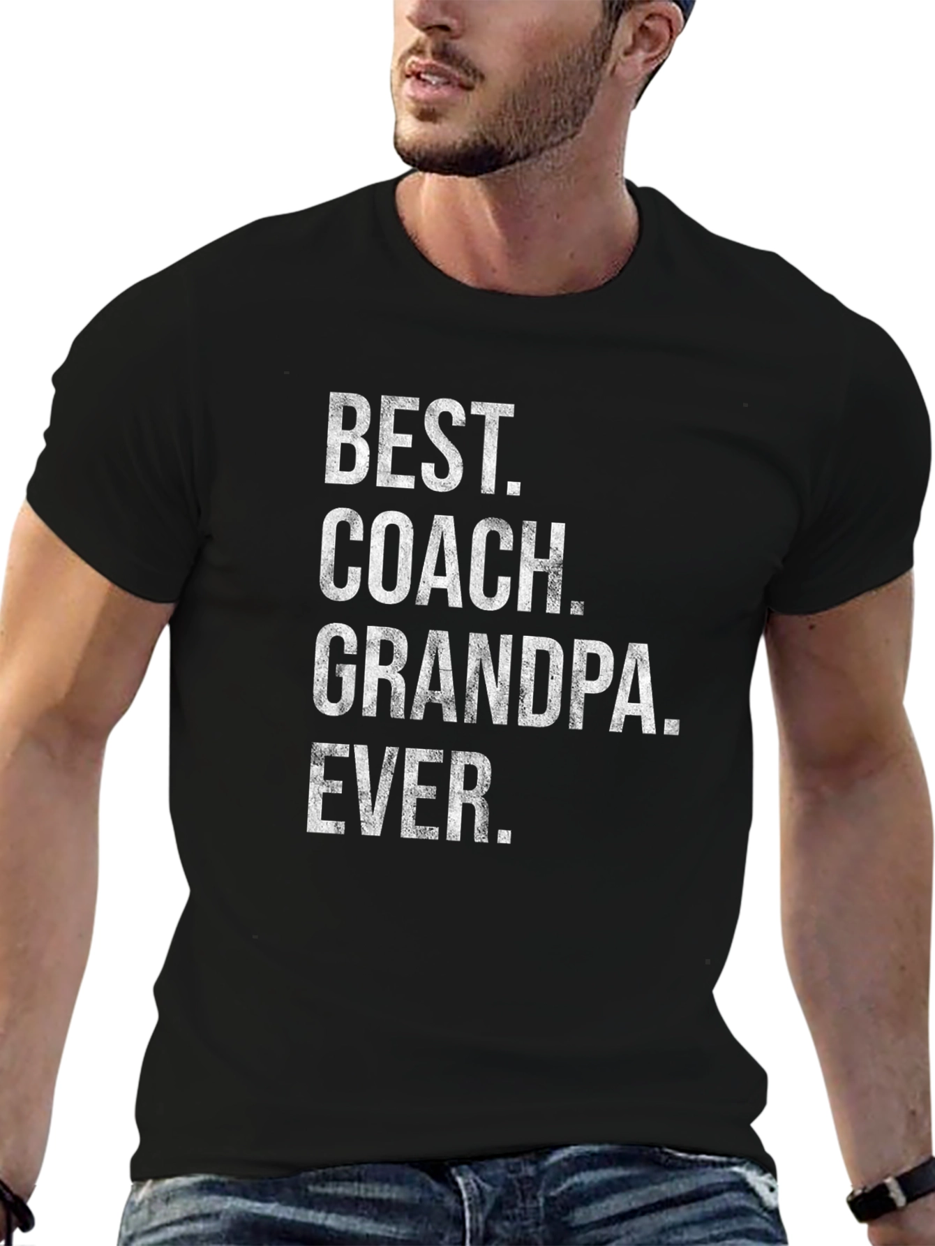 Best Coach Grandpa Ever T-Shirt