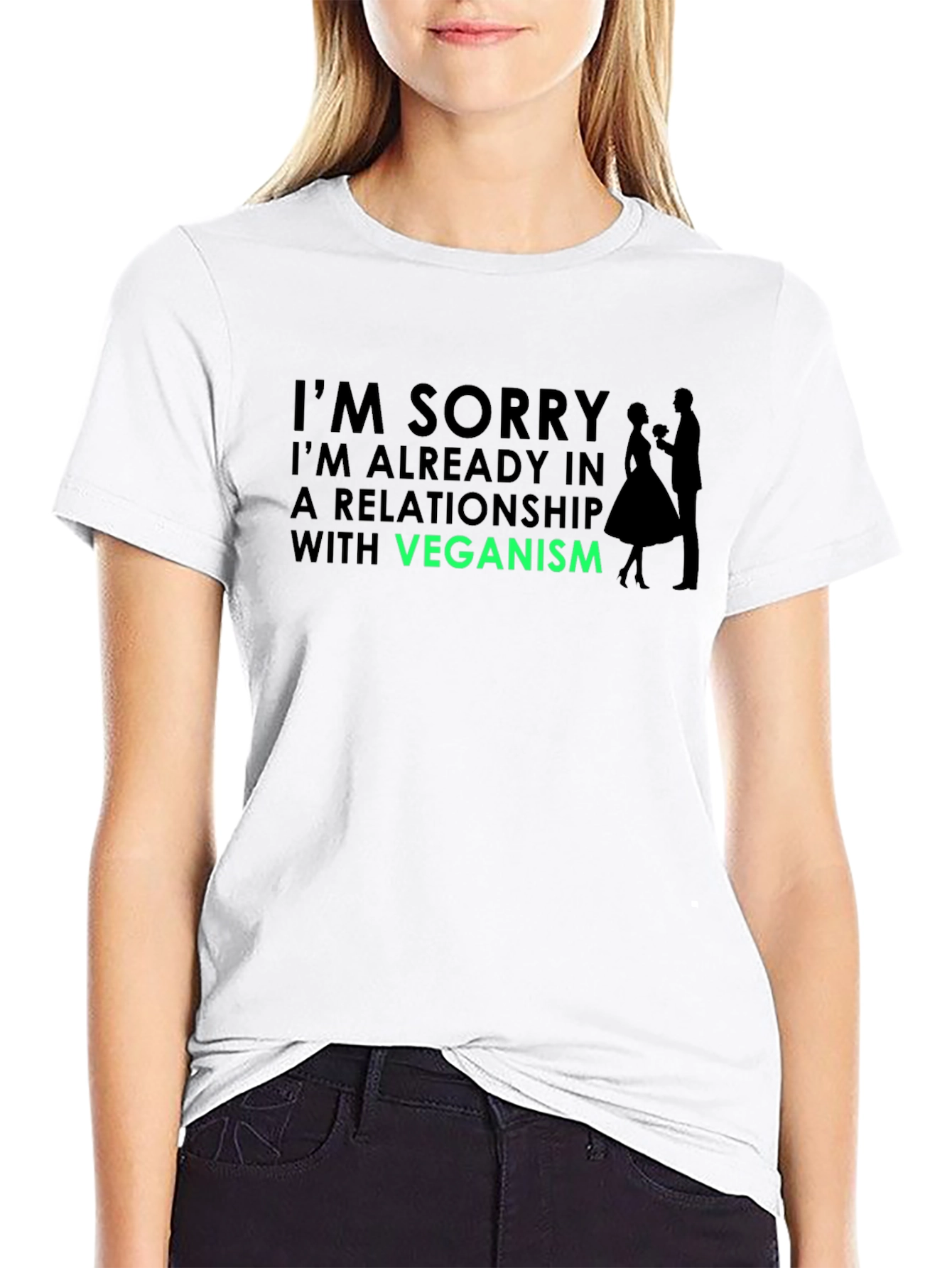 Vegan Relationship T-Shirt - Funny Veganism Tee