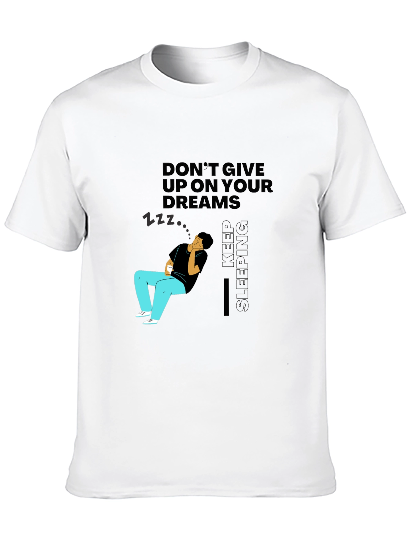 Dreamer Graphic Tee - Keep Sleeping