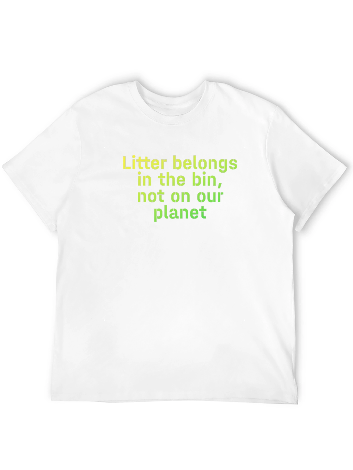 Eco-Friendly Litter Awareness T-Shirt
