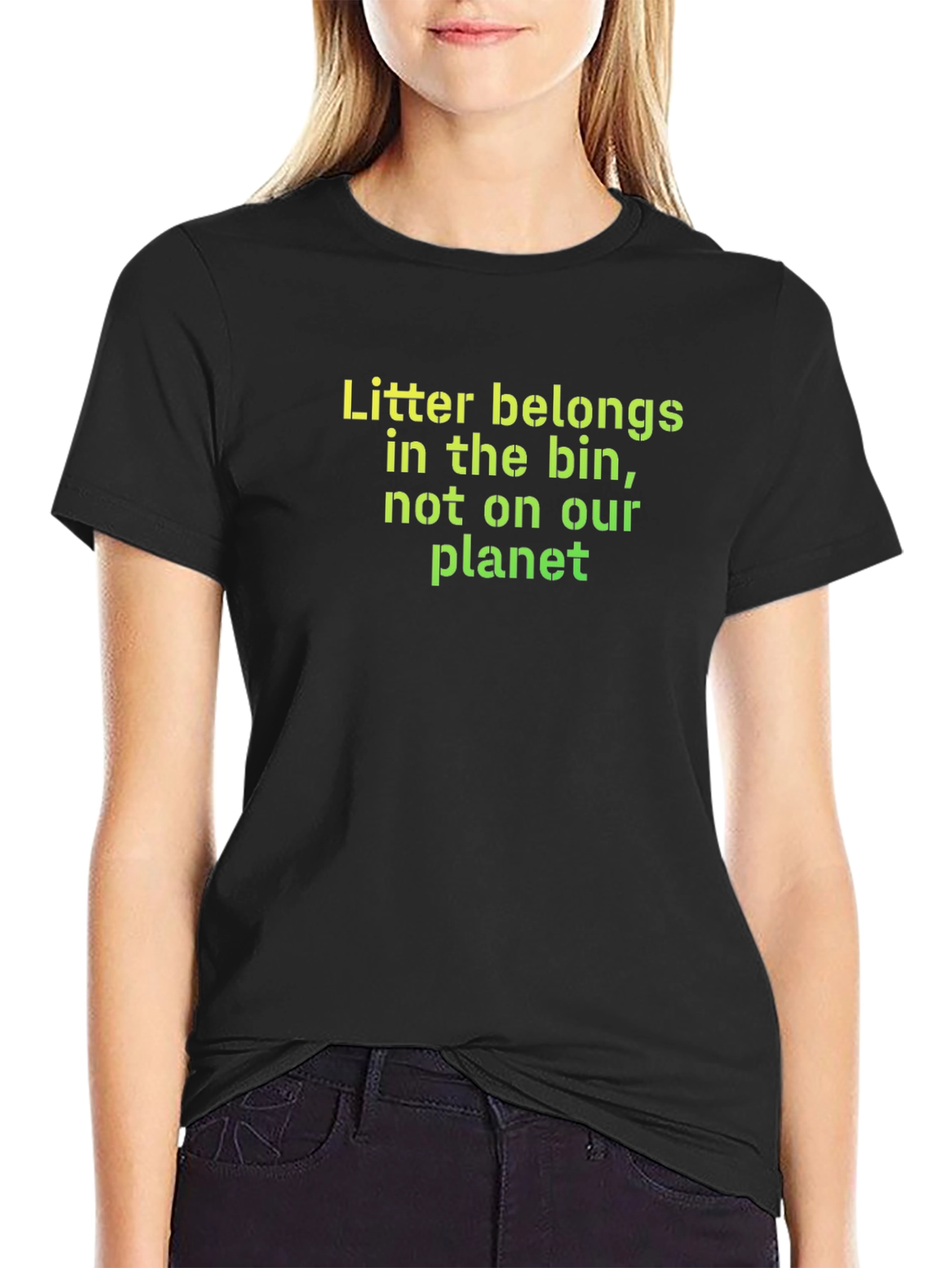 Eco-Friendly Litter Awareness T-Shirt