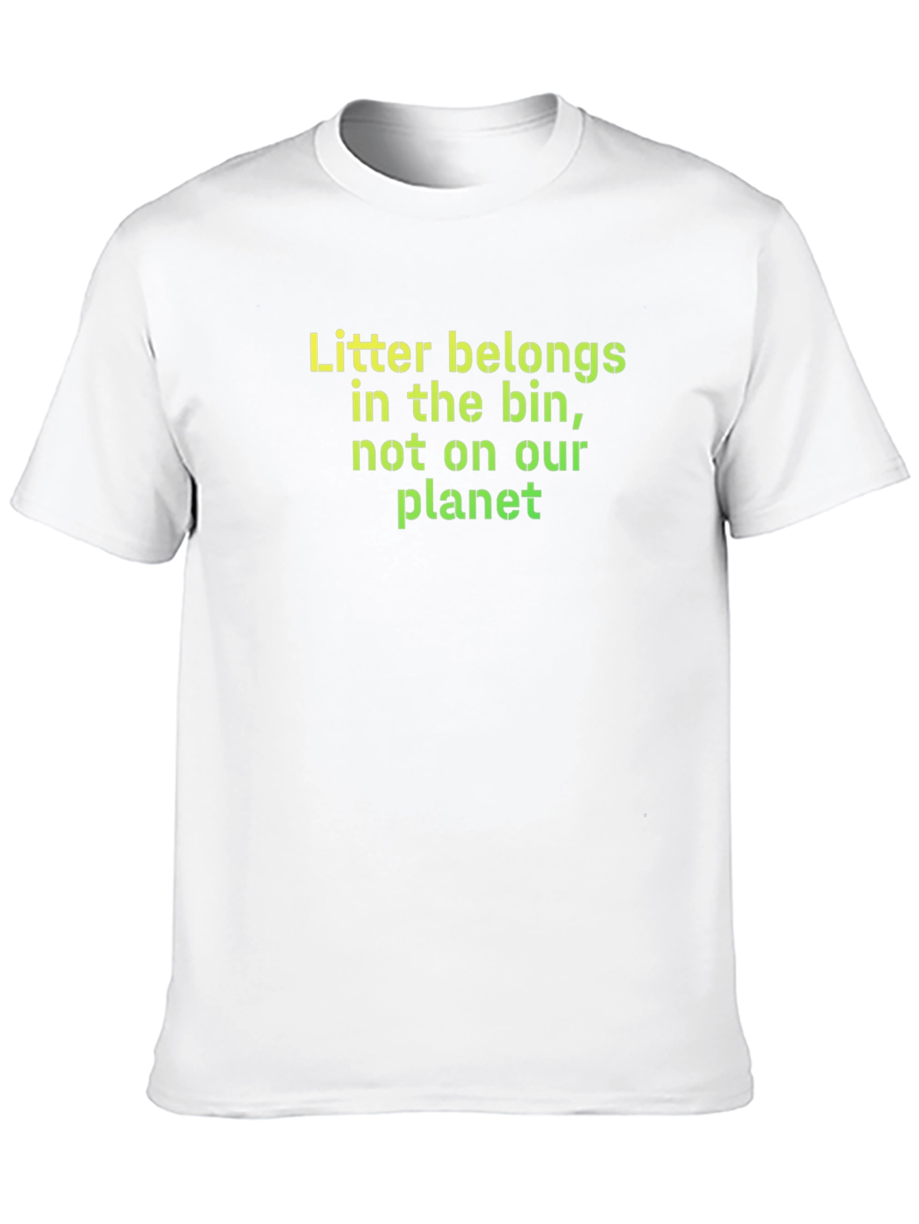 Eco-Friendly Litter Awareness T-Shirt