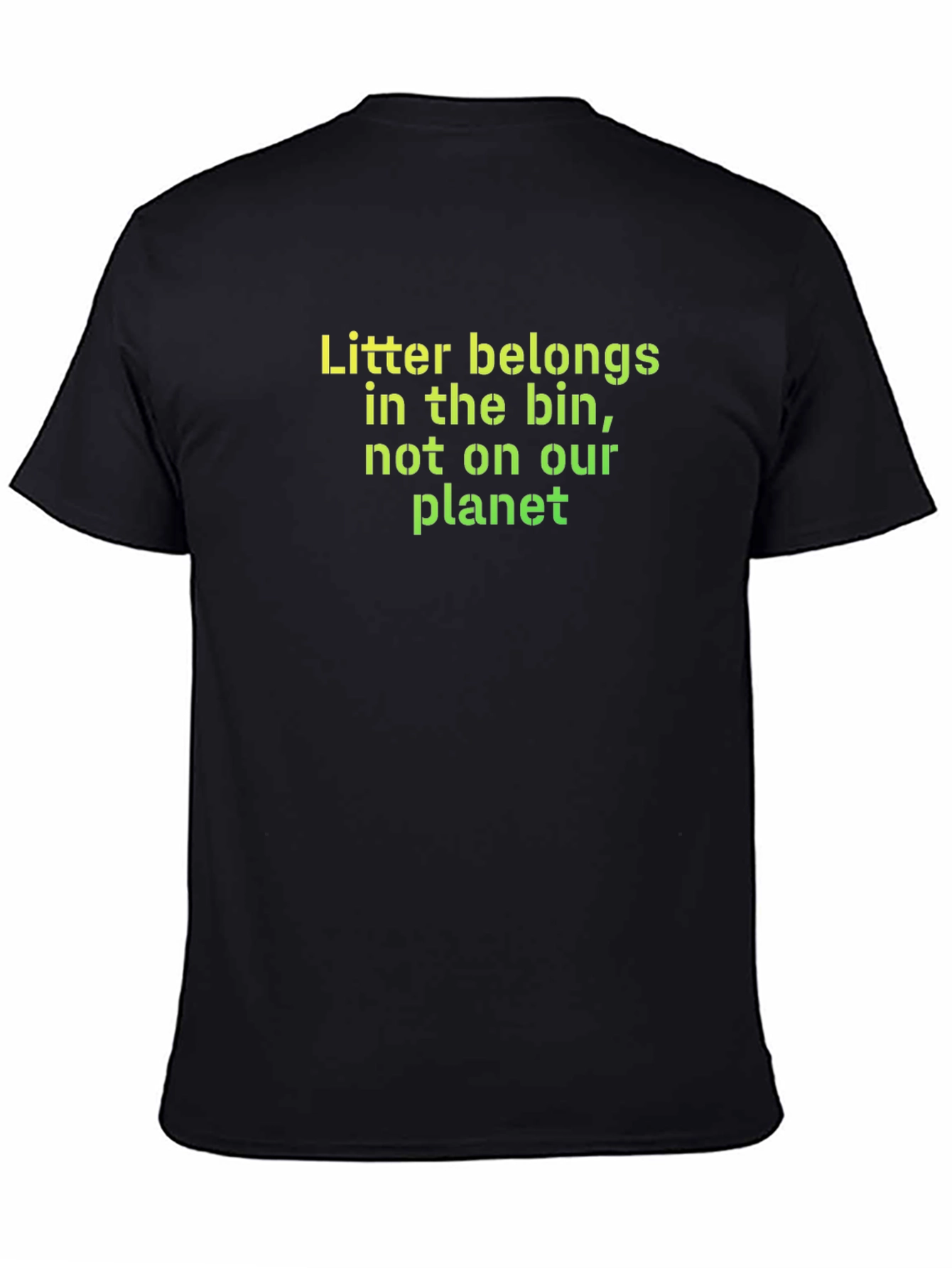 Eco-Friendly Litter Awareness T-Shirt