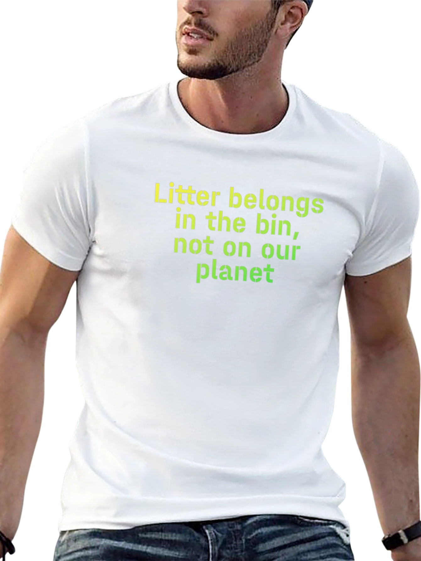 Eco-Friendly Litter Awareness T-Shirt