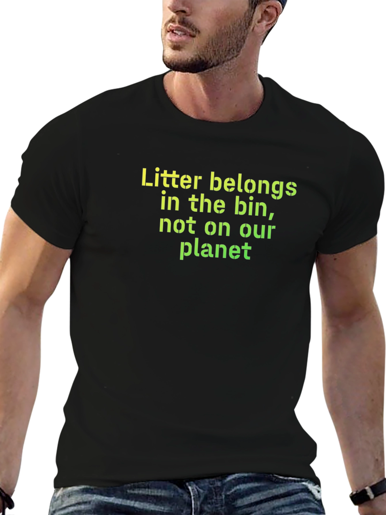 Eco-Friendly Litter Awareness T-Shirt