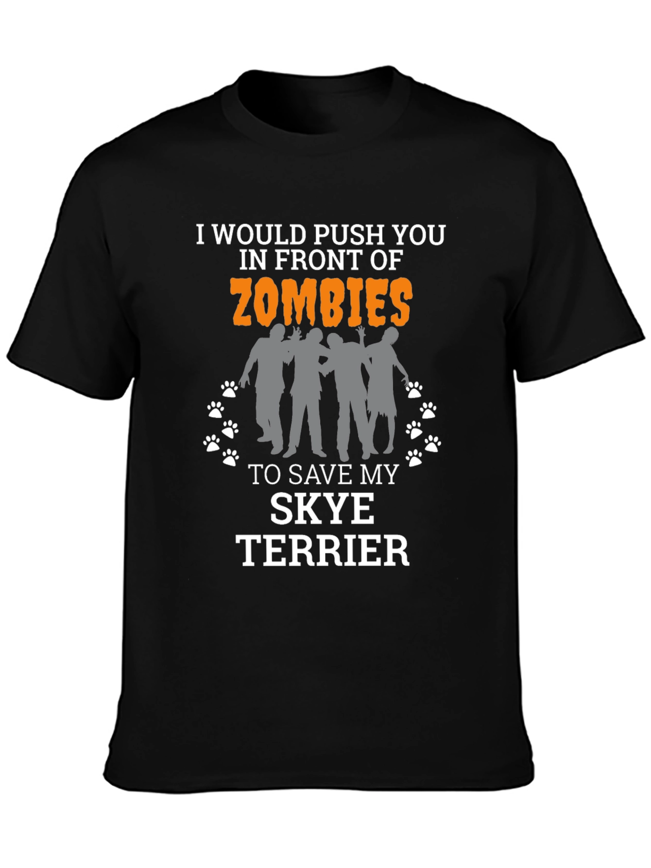 Zombie Skye Terrier T-Shirt