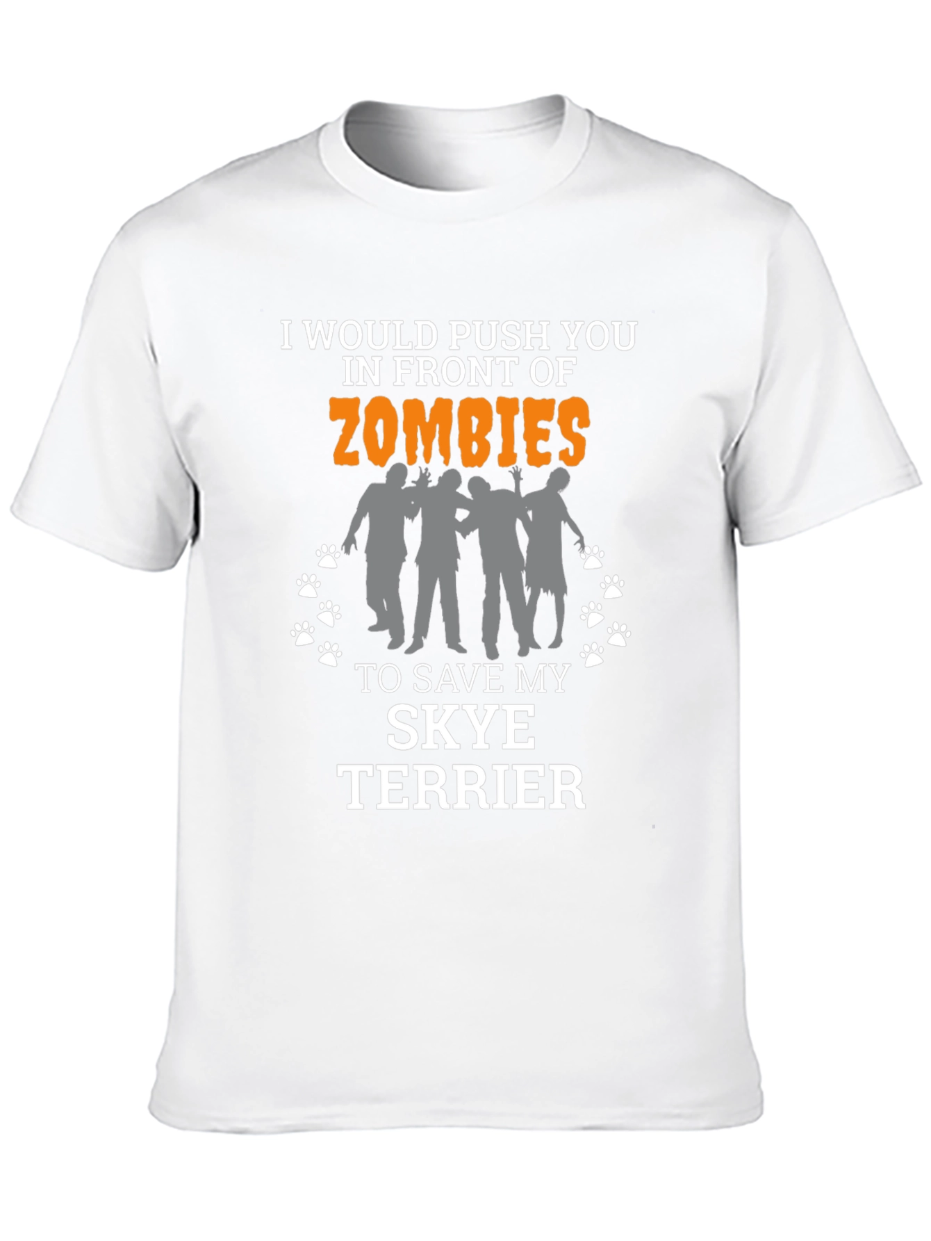 Zombie Skye Terrier T-Shirt