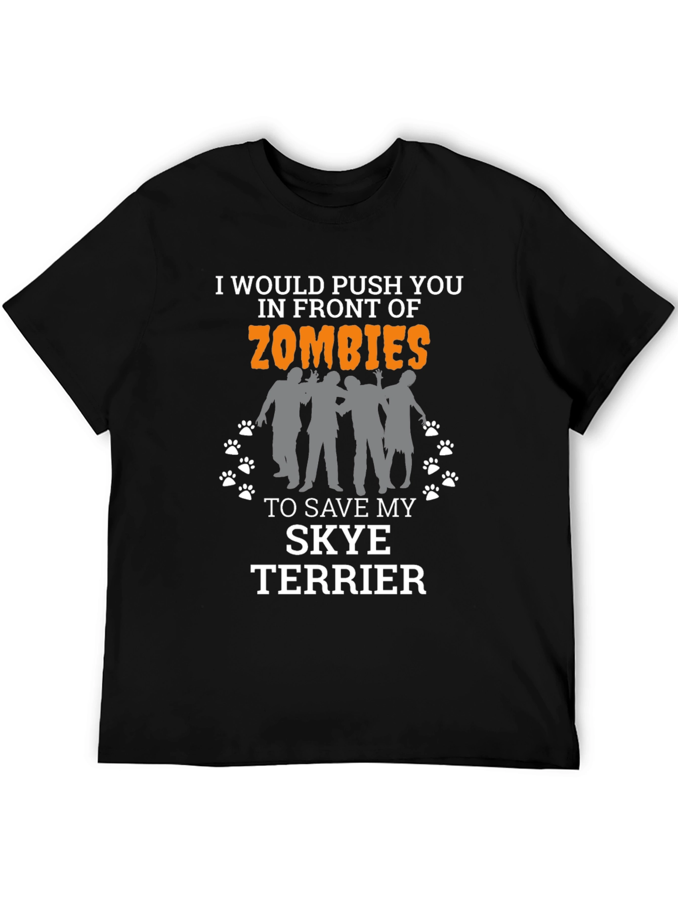Zombie Skye Terrier T-Shirt