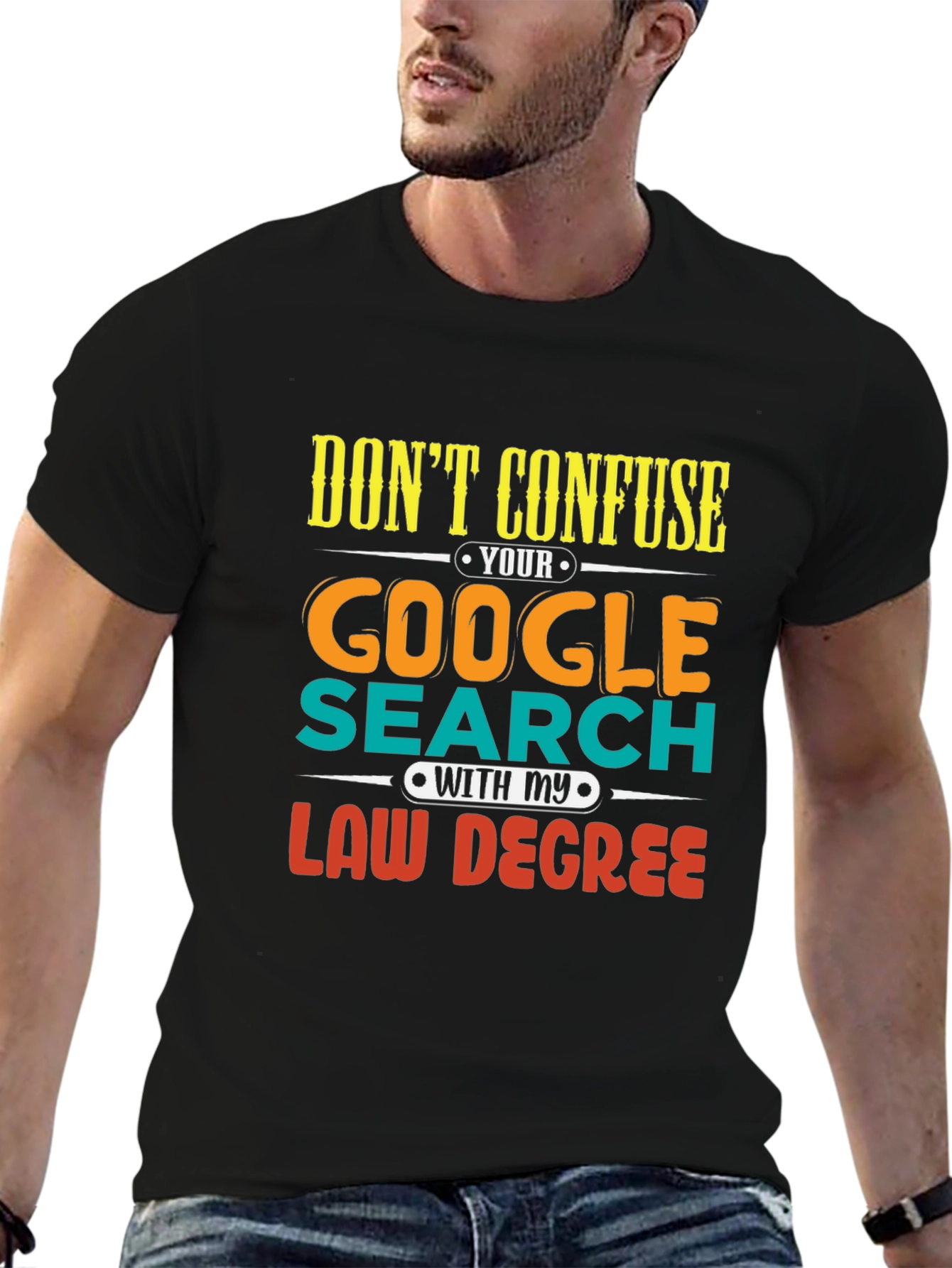 Law Degree Google Search Funny T-Shirt
