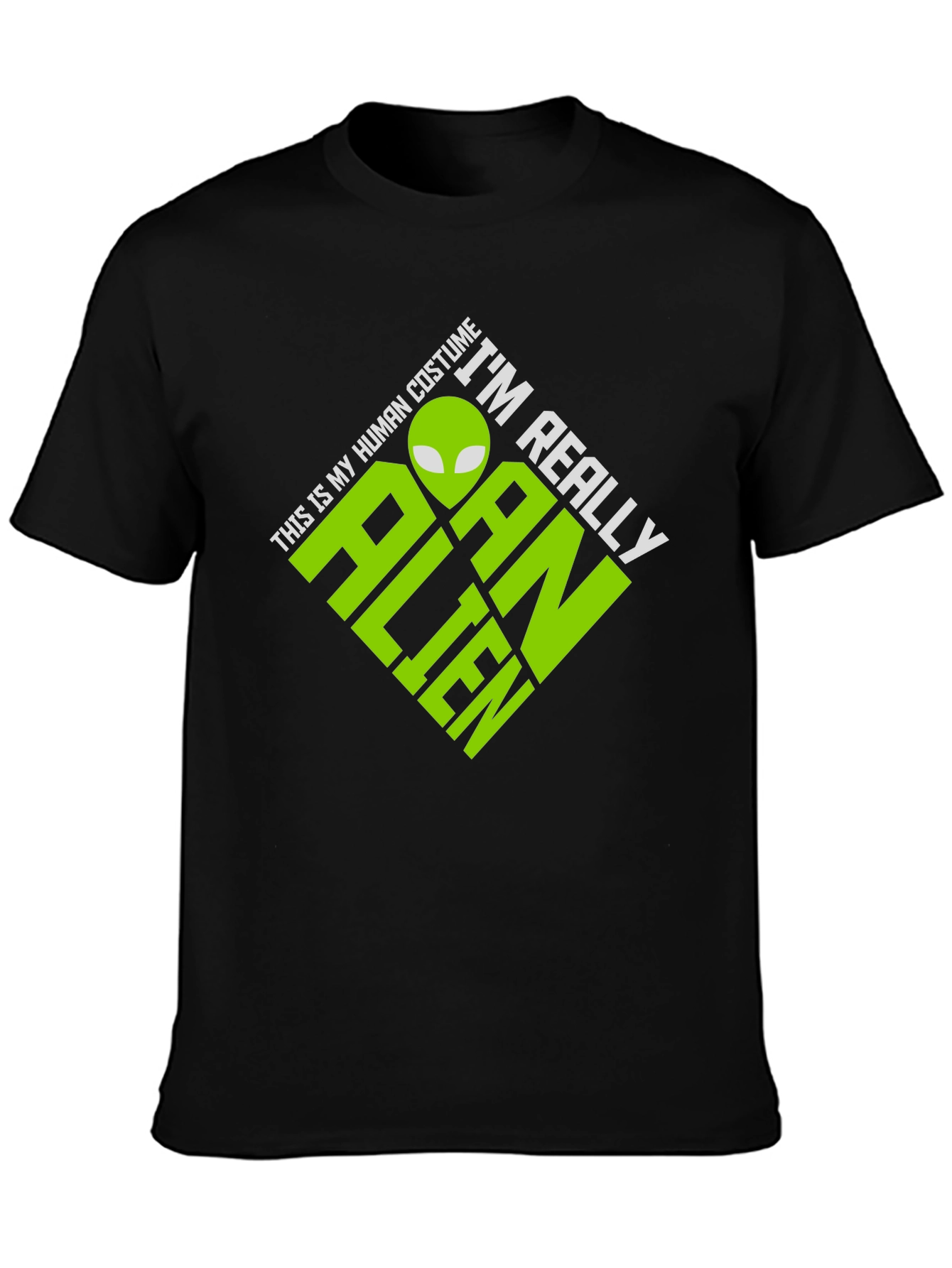 Alien Costume T-Shirt - Funny Graphic Tee