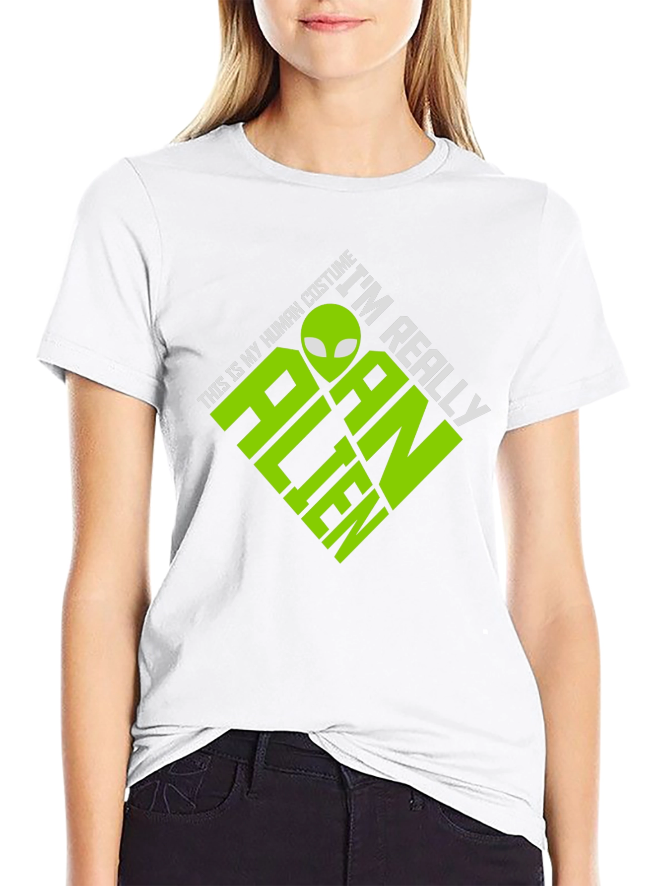 Alien Costume T-Shirt - Funny Graphic Tee