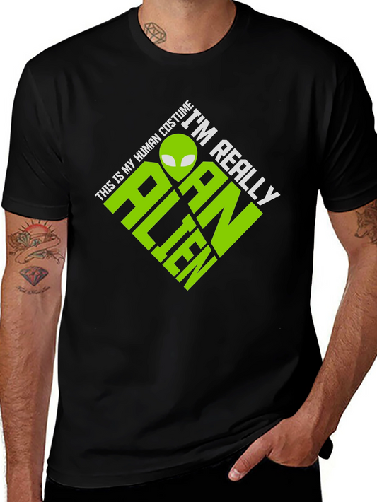 Alien Costume T-Shirt - Funny Graphic Tee