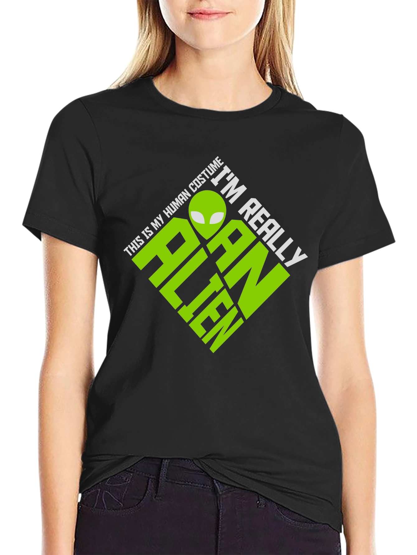 Alien Costume T-Shirt - Funny Graphic Tee