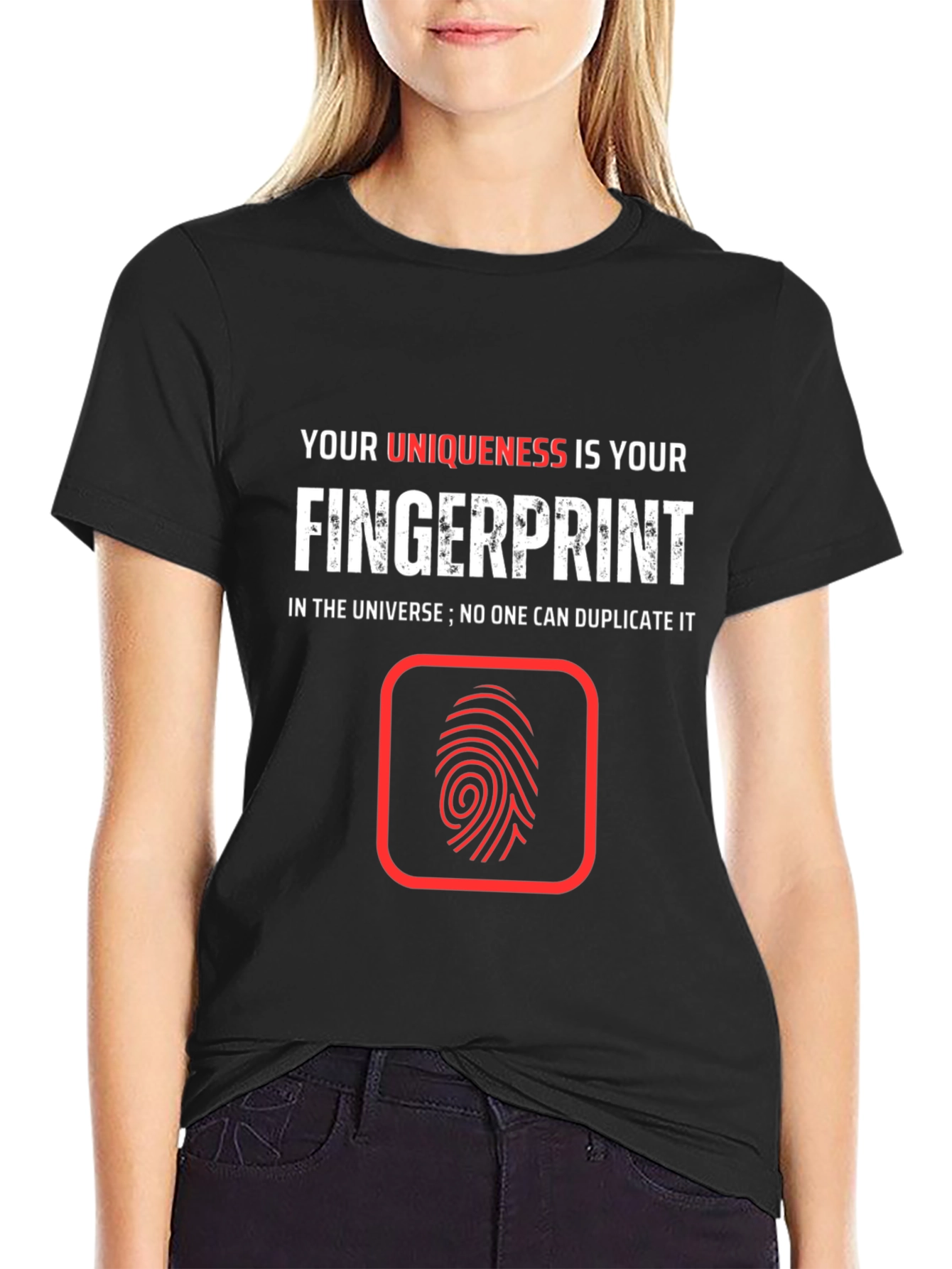 Unique Fingerprint T-Shirt - Express Yourself!