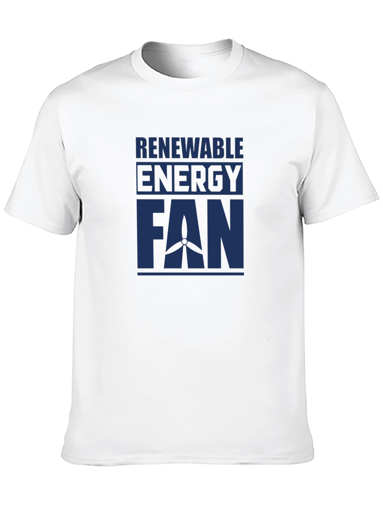 Renewable Energy Fan T-Shirt - Eco Friendly Apparel