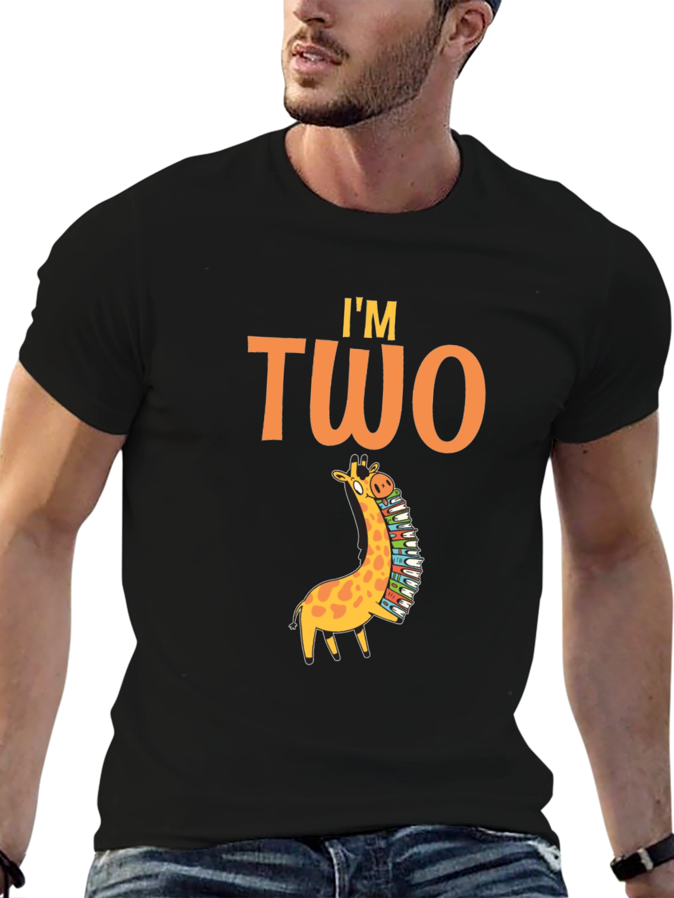 Im Two Giraffe Bookworm T-Shirt
