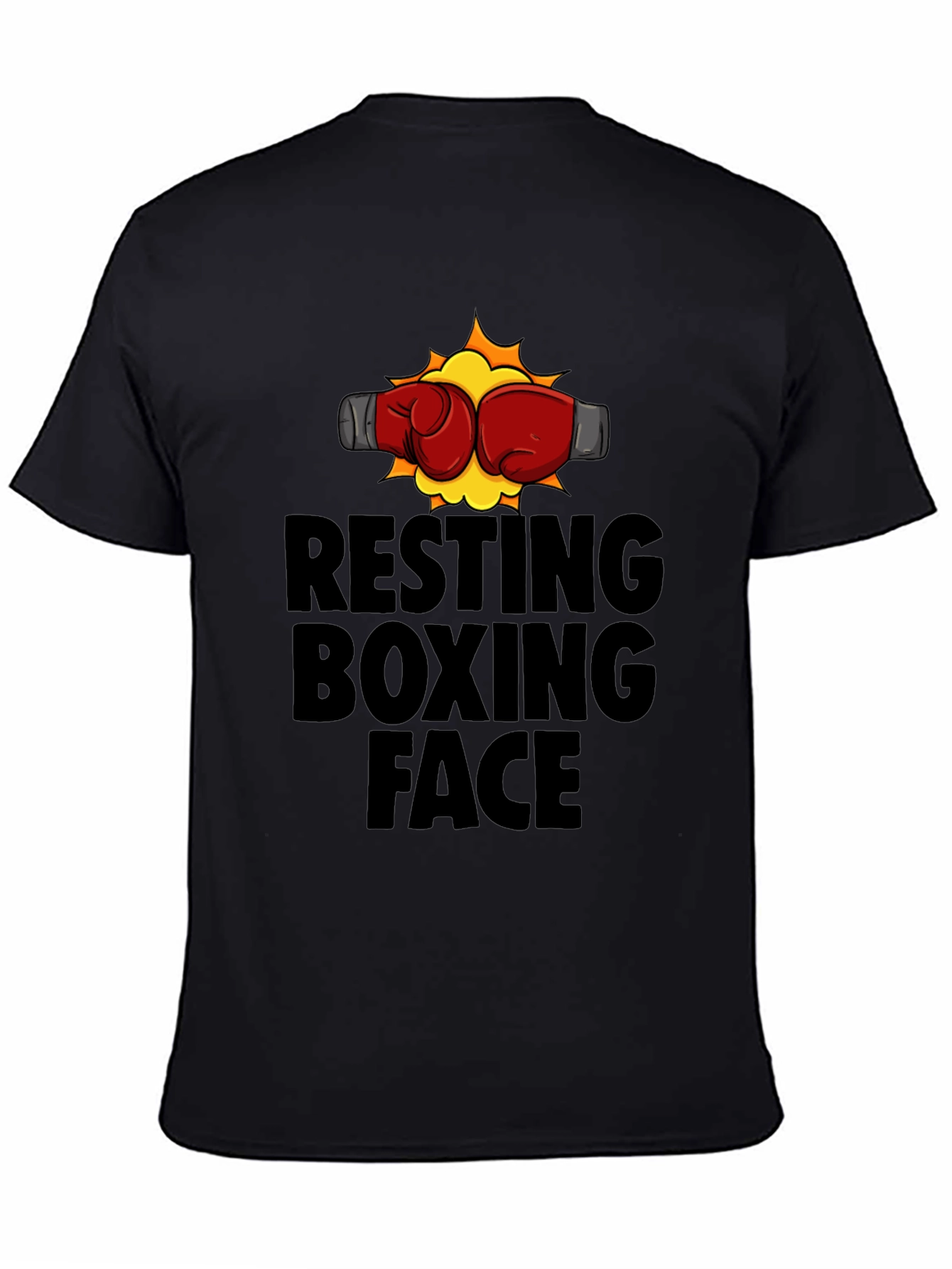 Resting Boxing Face Graphic Tee