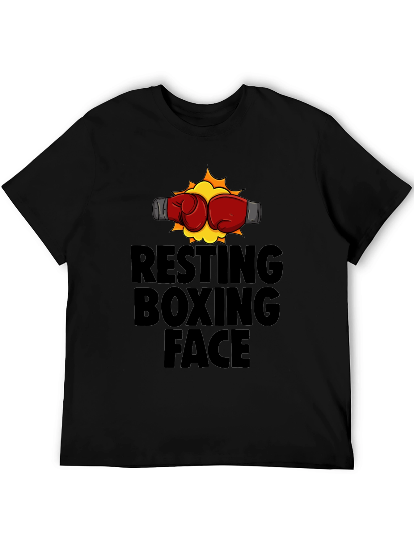 Resting Boxing Face Graphic Tee