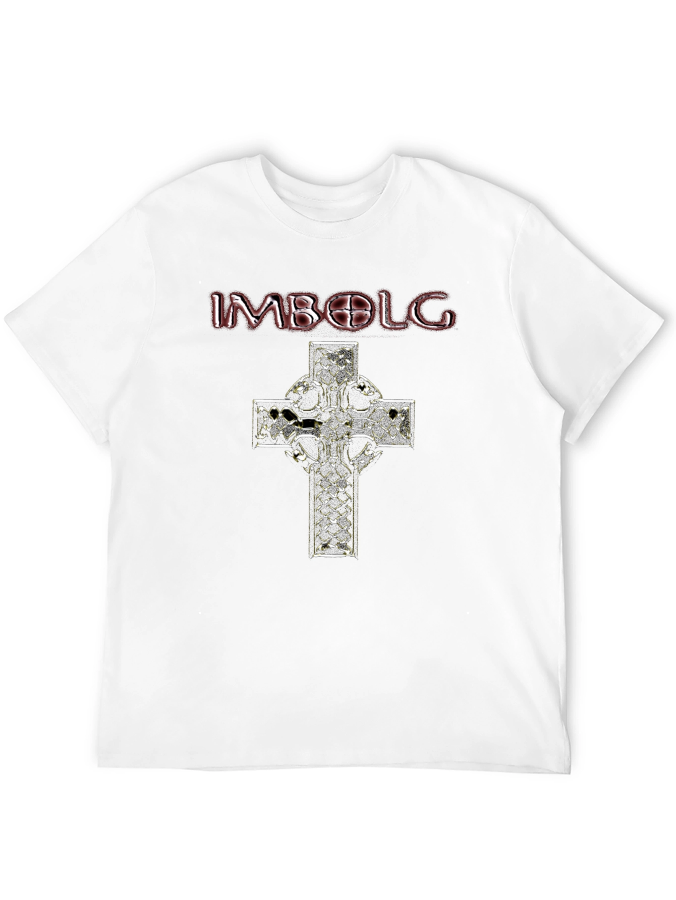 Imbolg Celtic Cross Graphic T-Shirt - Mens