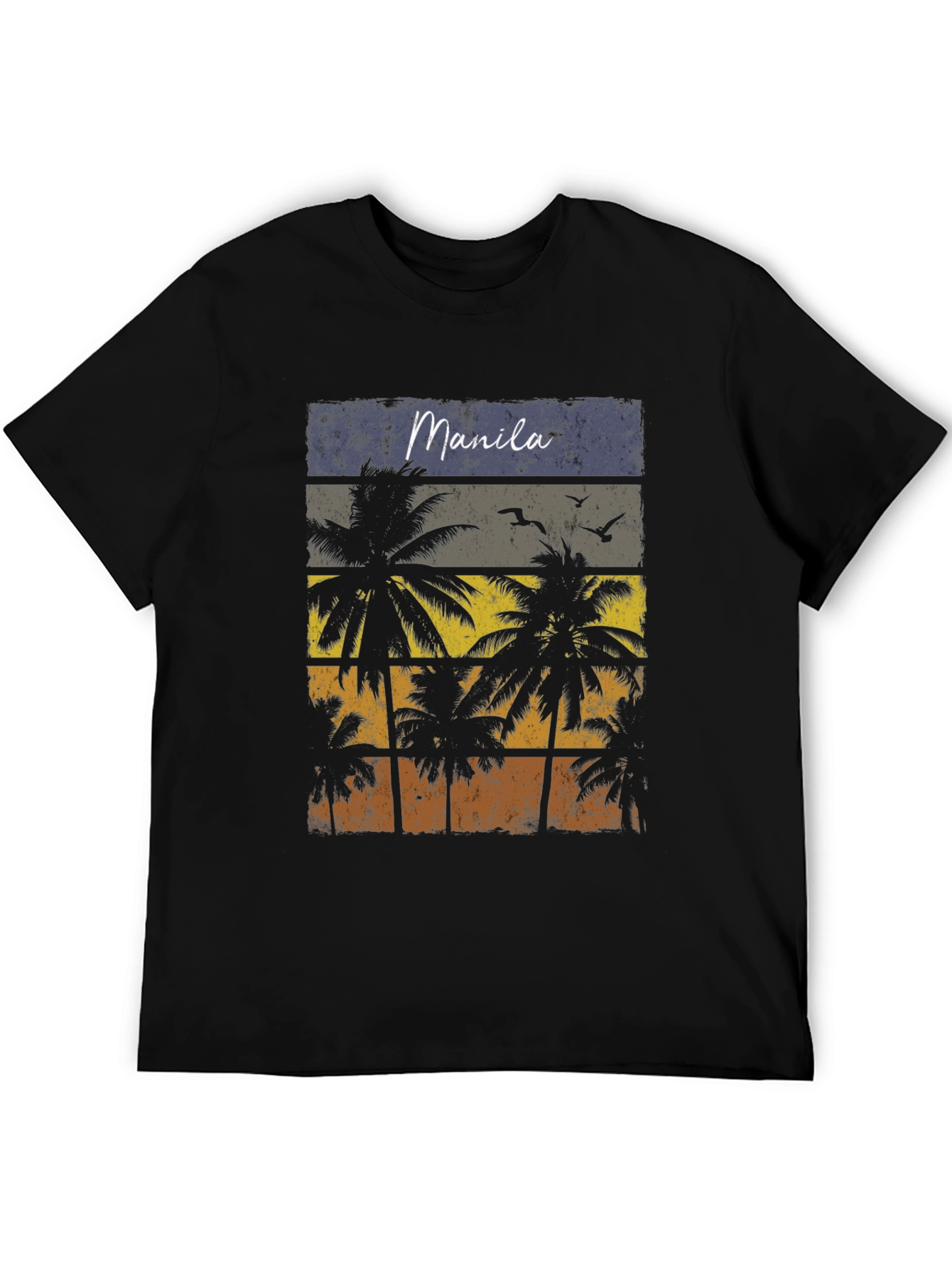 Manila Retro Palm Tree T-Shirt