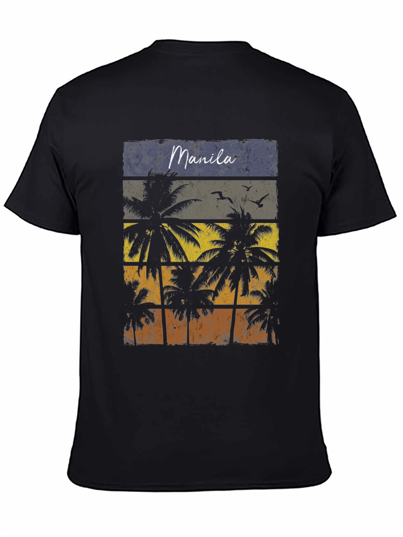 Manila Retro Palm Tree T-Shirt
