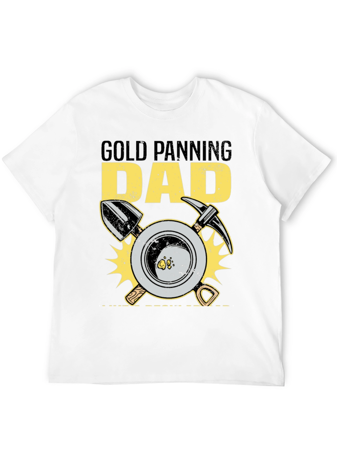 Gold Panning Dad Graphic T-Shirt