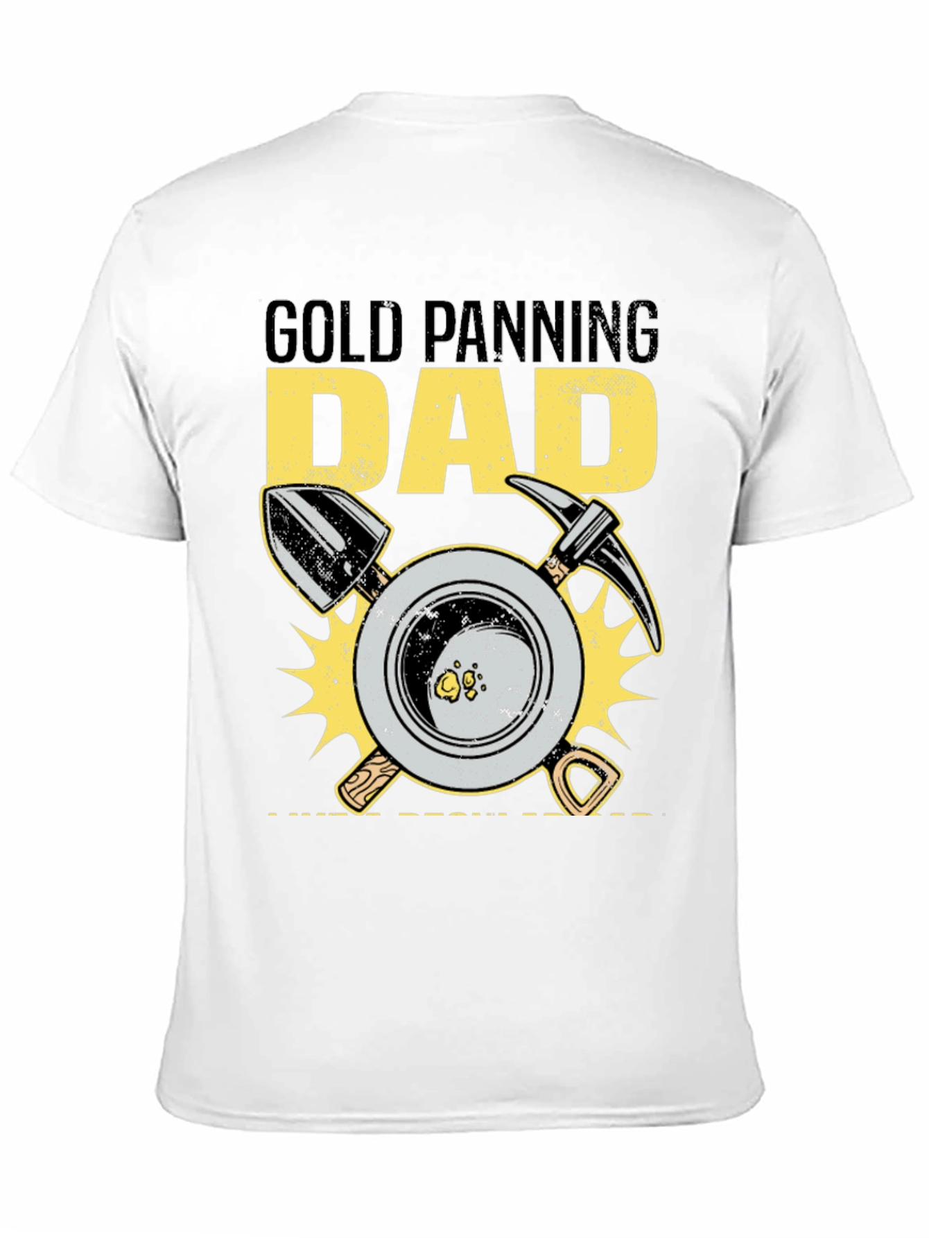 Gold Panning Dad Graphic T-Shirt