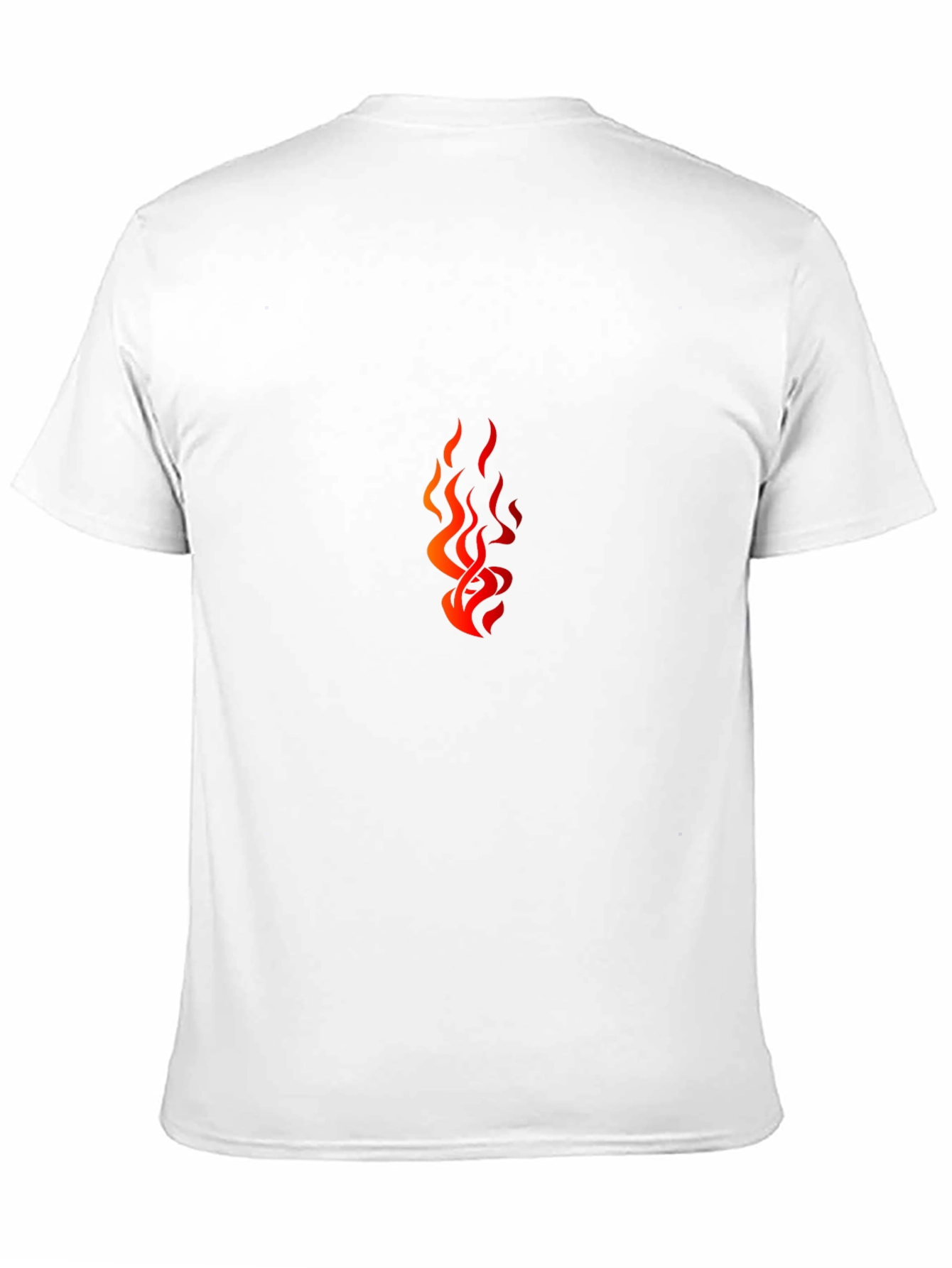 Flame Graphic Black T-Shirt