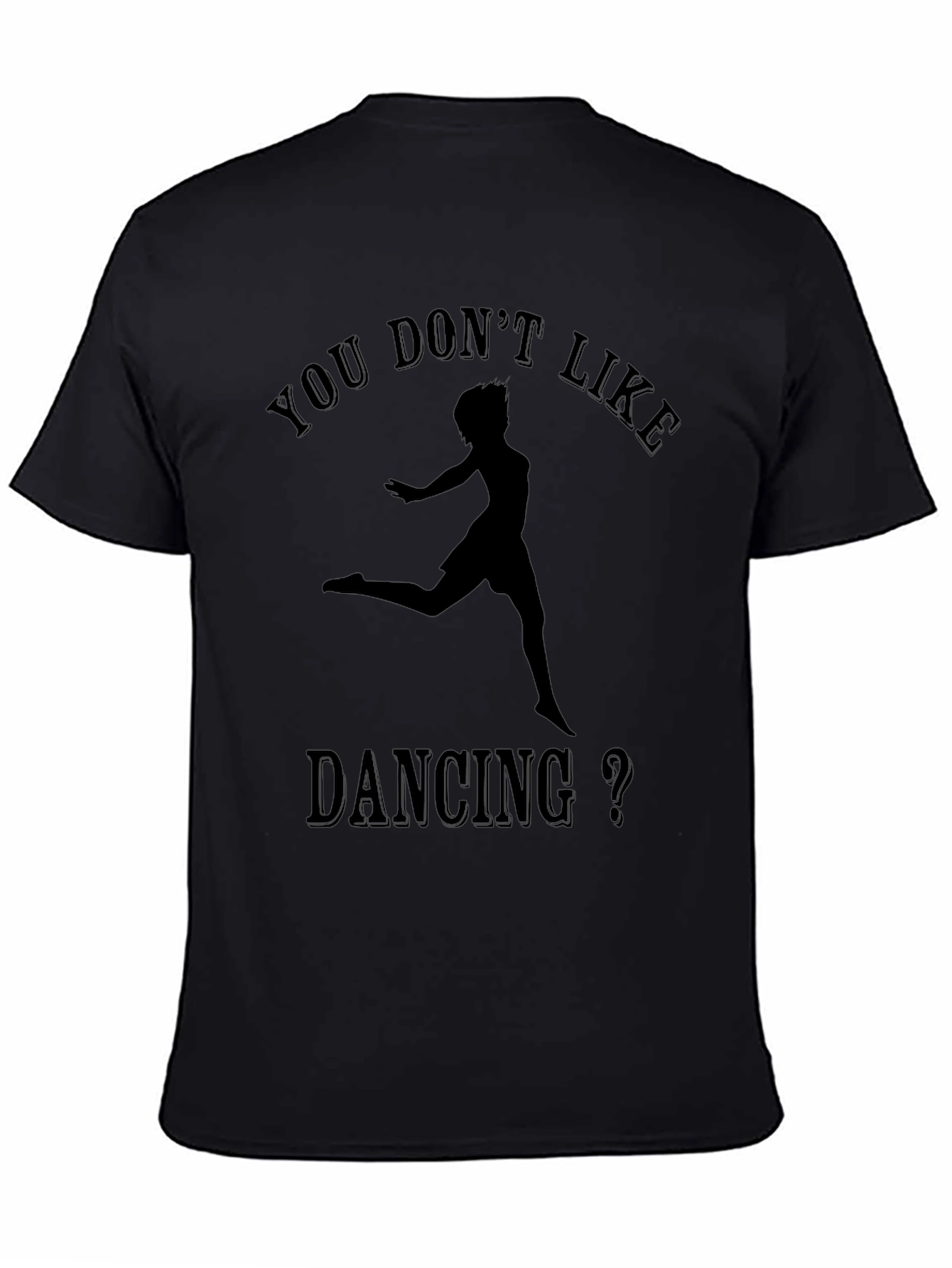 Dancing Silhouette T-Shirt - Unisex Black Tee