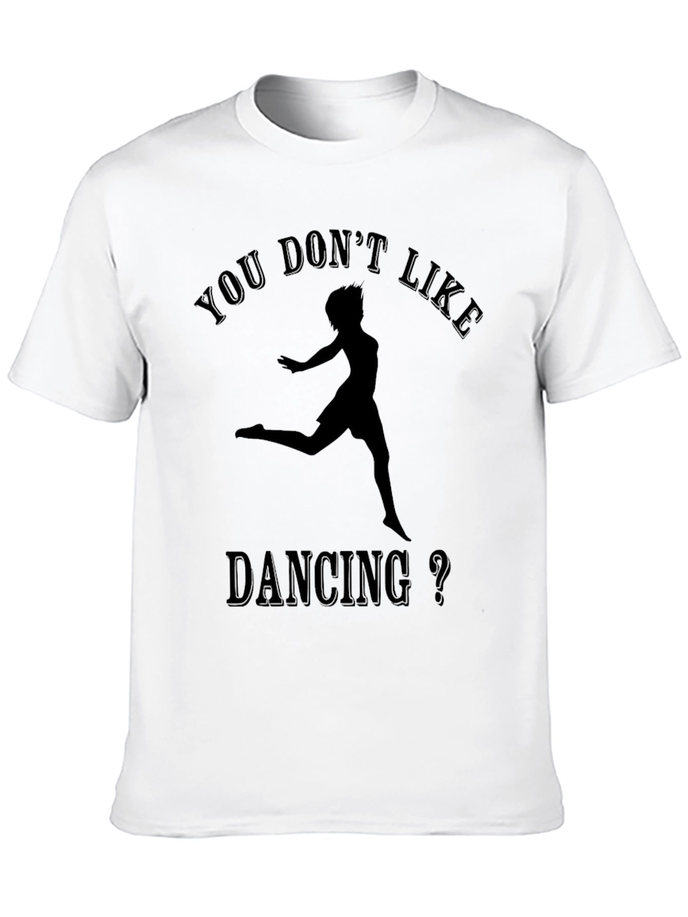Dancing Silhouette T-Shirt - Unisex Black Tee