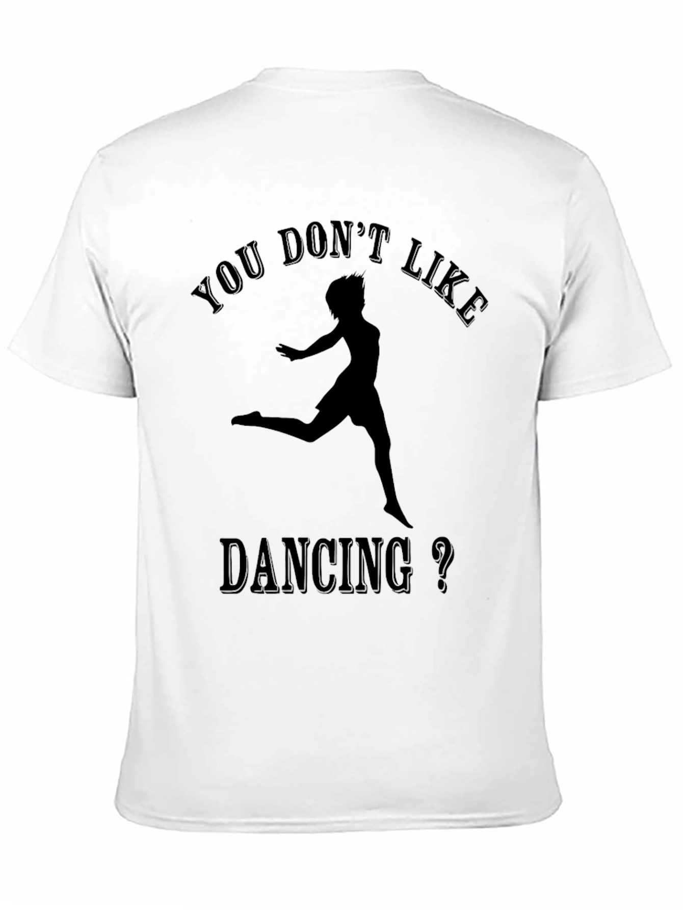 Dancing Silhouette T-Shirt - Unisex Black Tee