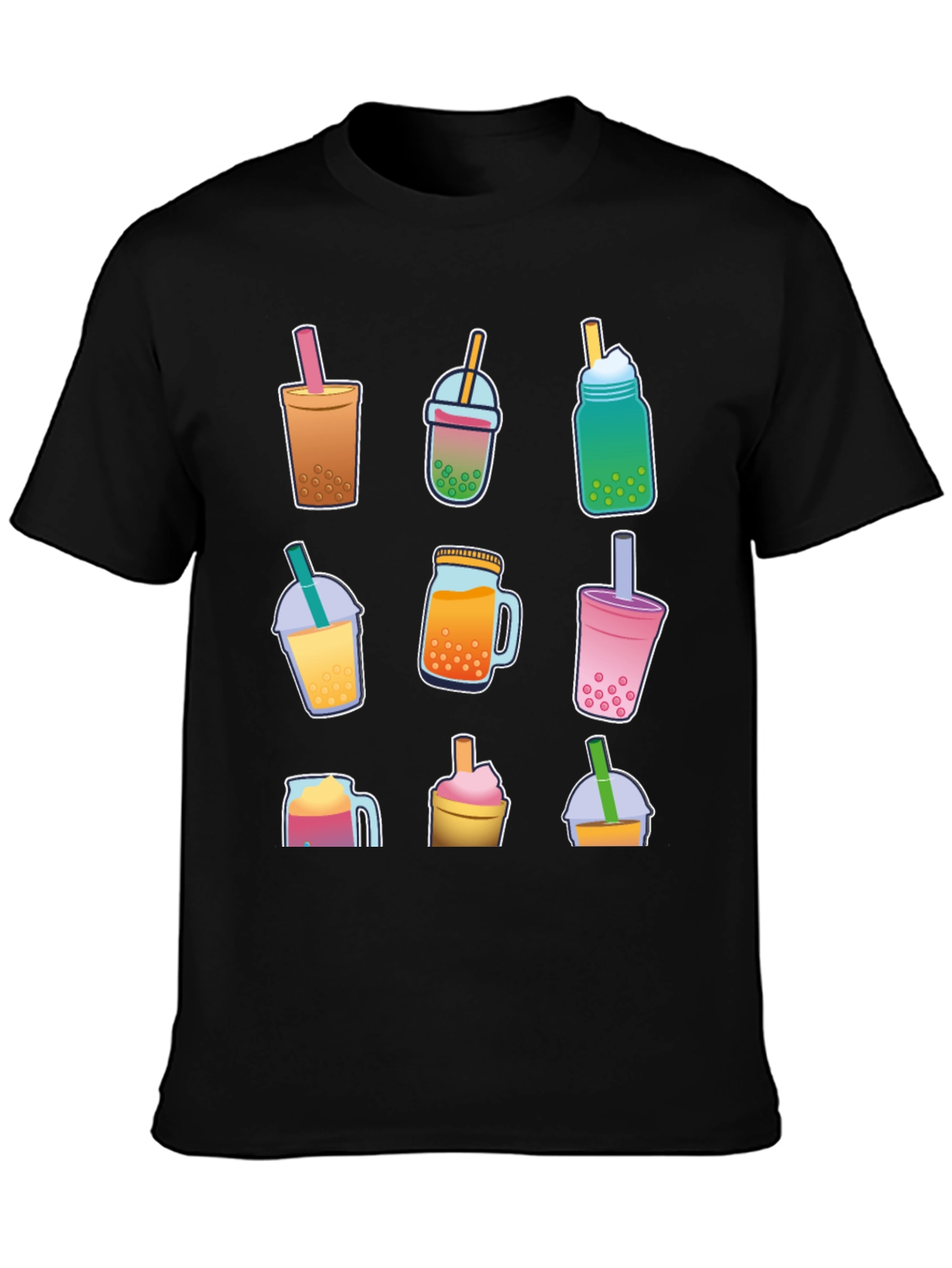 Boba Tea T-Shirt - Cute Drinks Graphic Tee