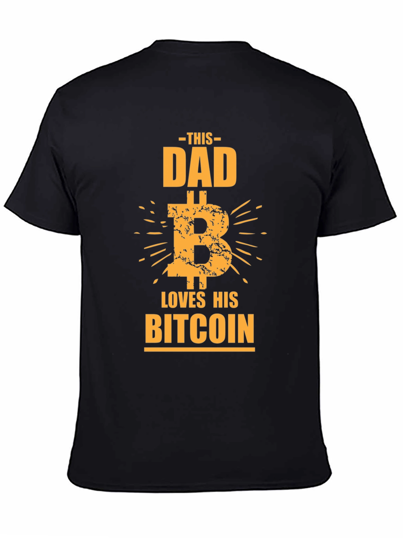 Bitcoin Dad Tee - Crypto Lover Shirt