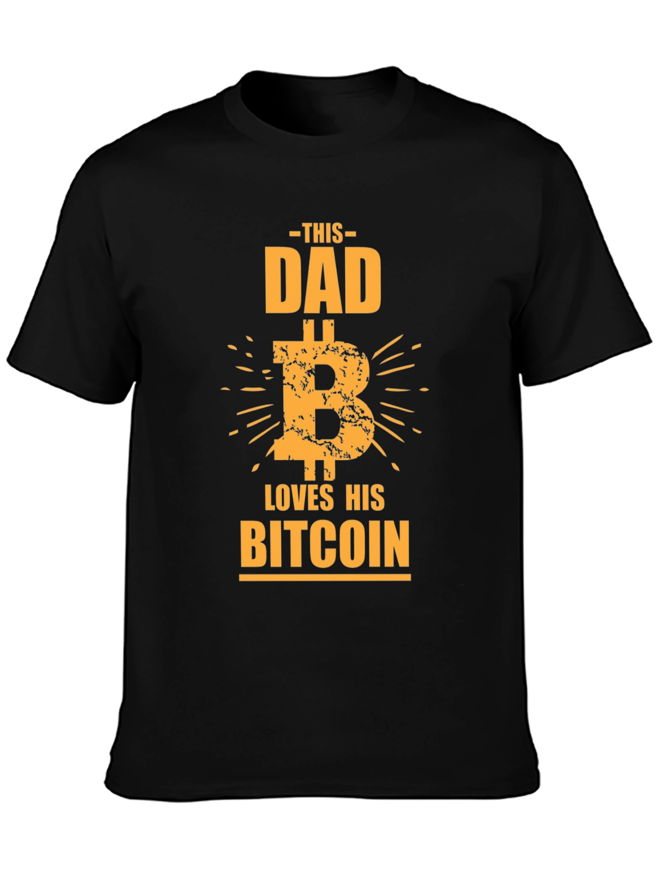Bitcoin Dad Tee - Crypto Lover Shirt