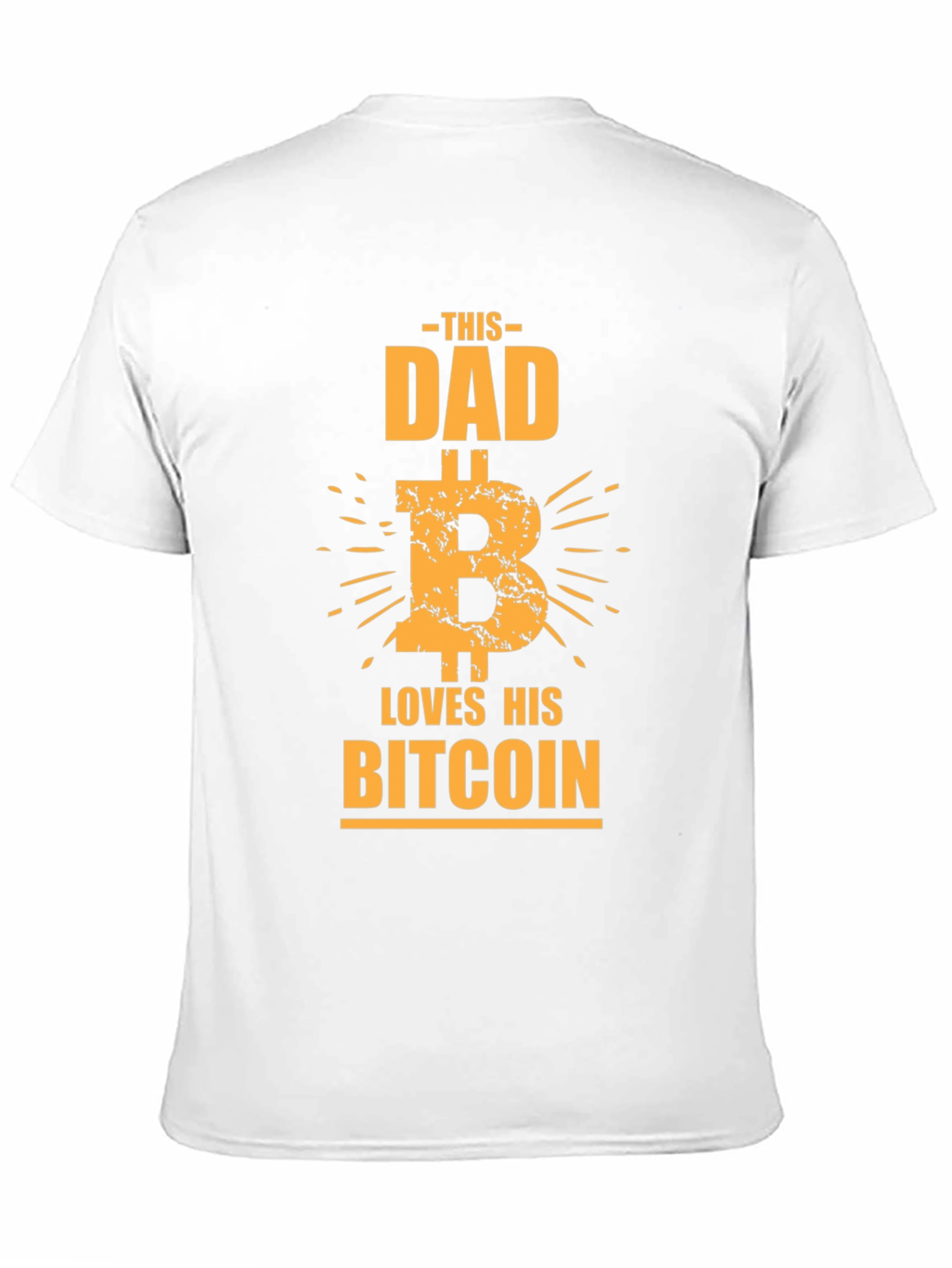 Bitcoin Dad Tee - Crypto Lover Shirt