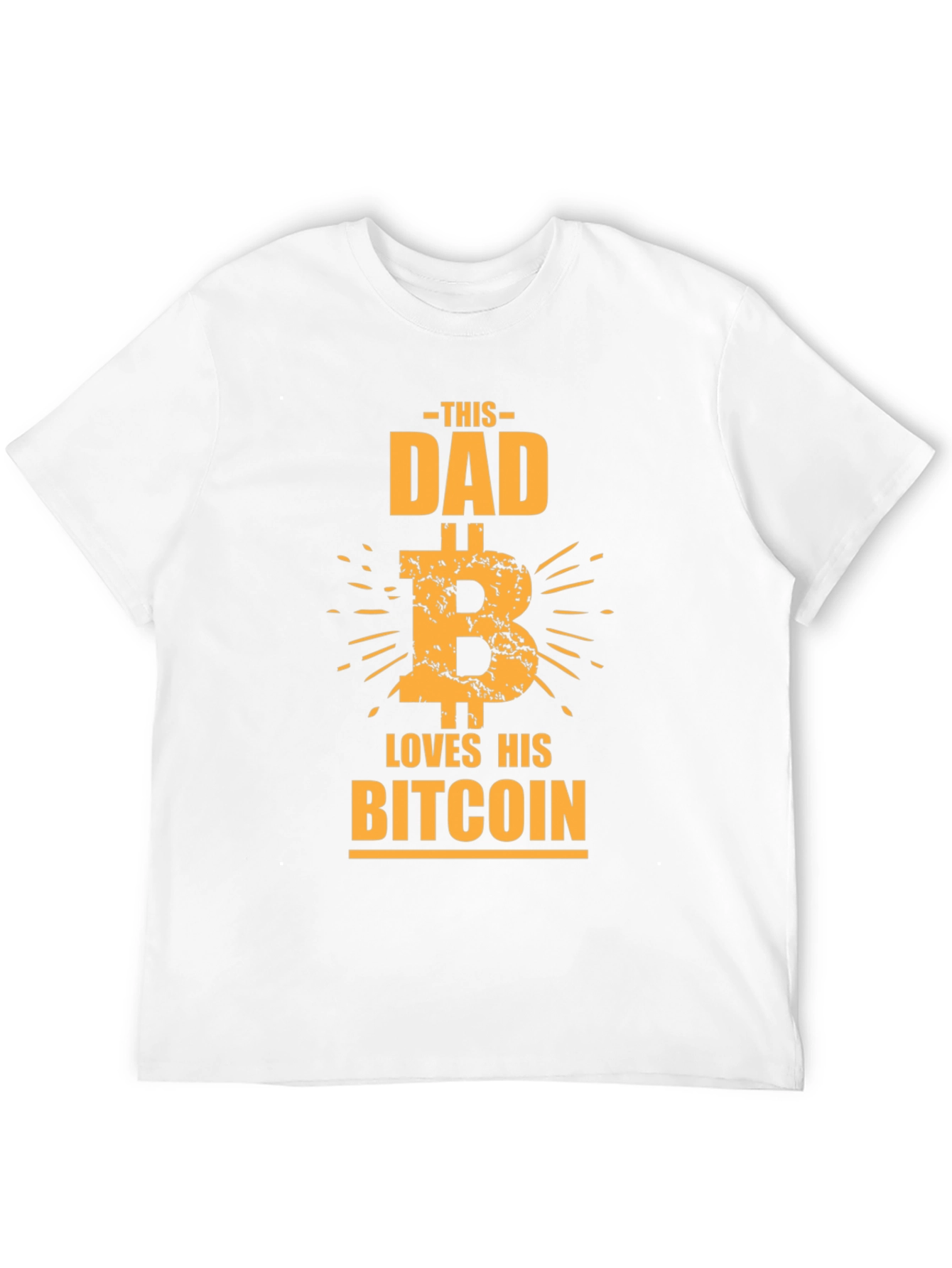 Bitcoin Dad Tee - Crypto Lover Shirt