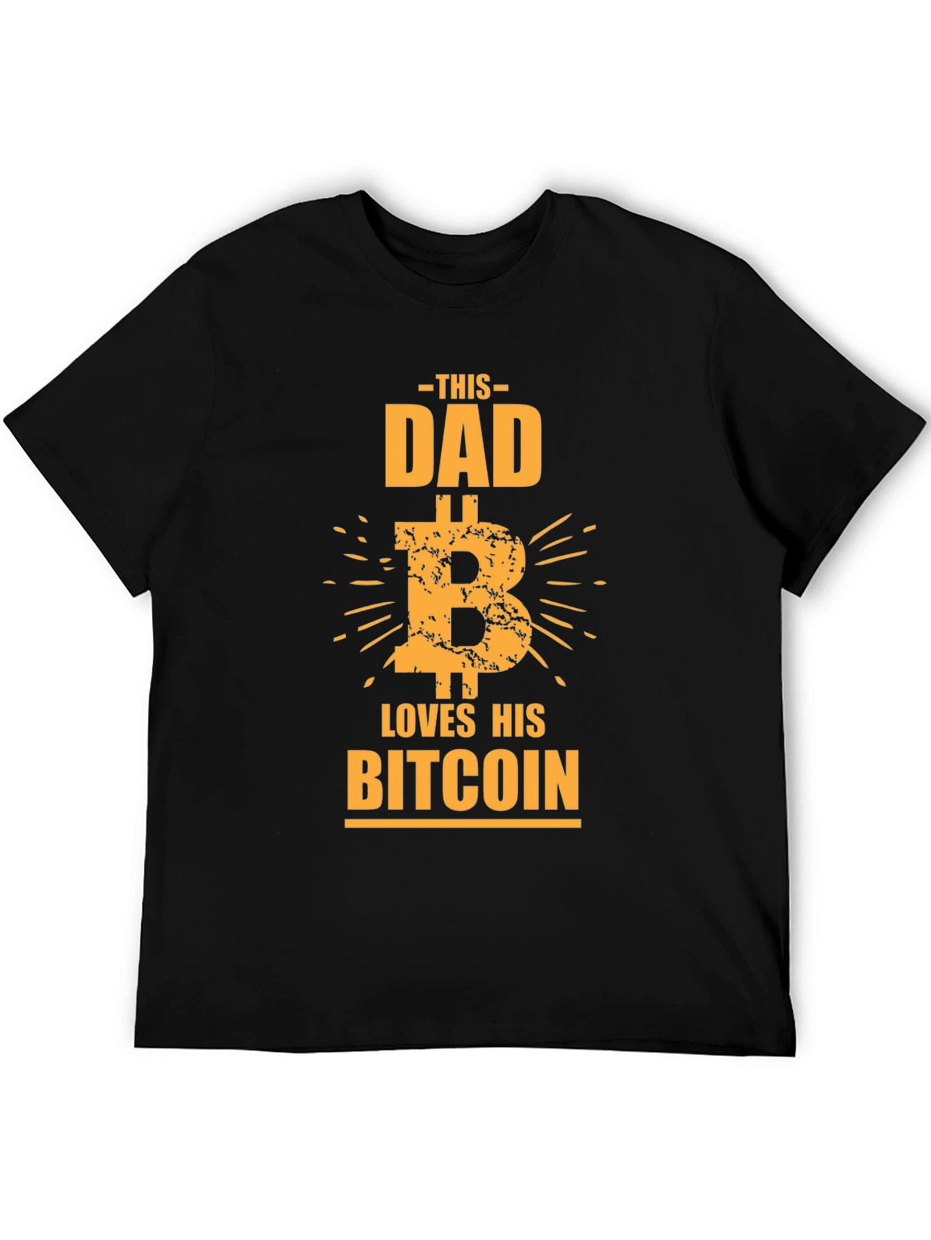Bitcoin Dad Tee - Crypto Lover Shirt