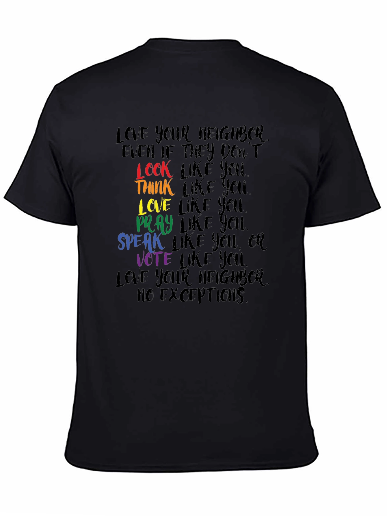 Love Your Neighbor T-Shirt - Equality & Inclusion