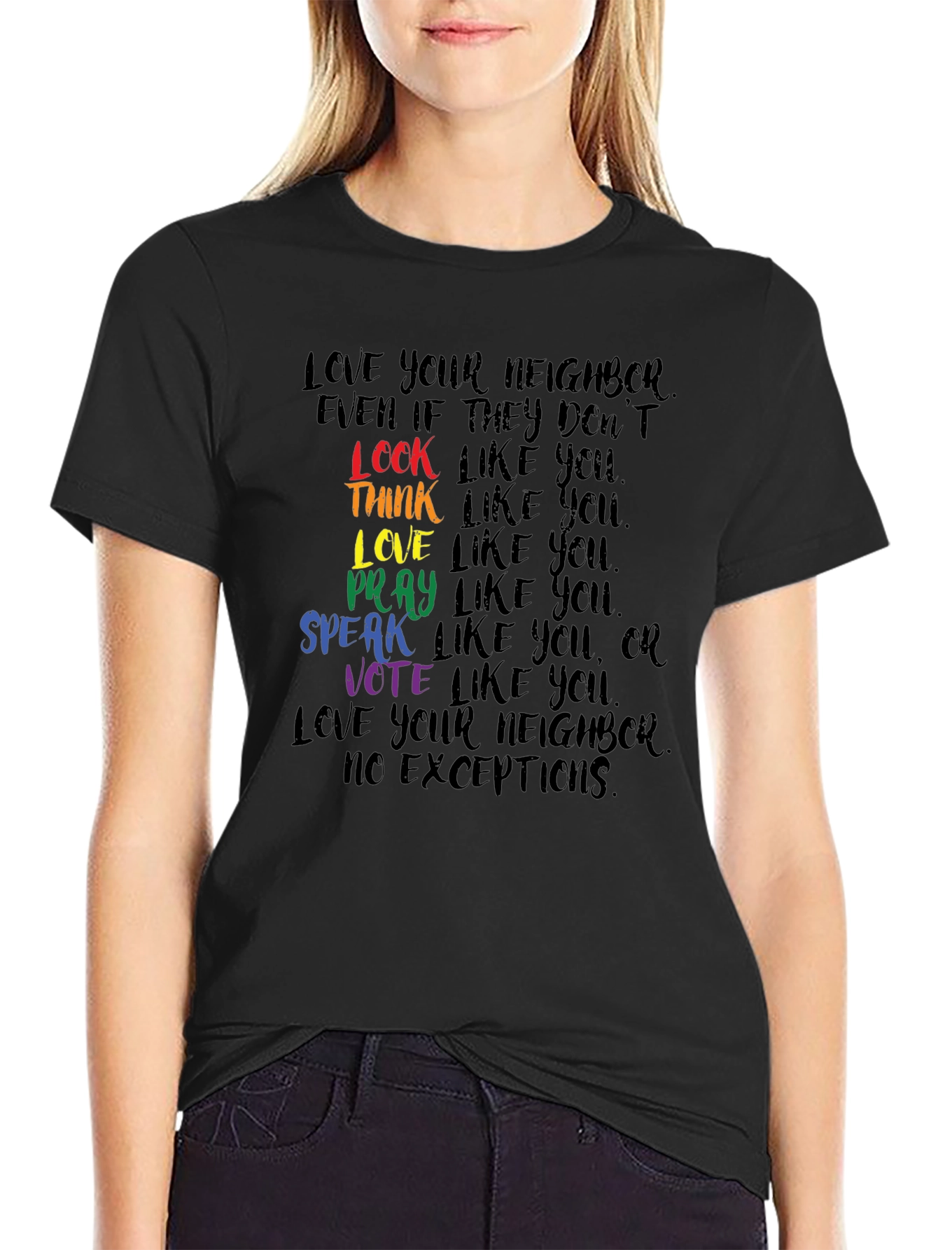 Love Your Neighbor T-Shirt - Equality & Inclusion