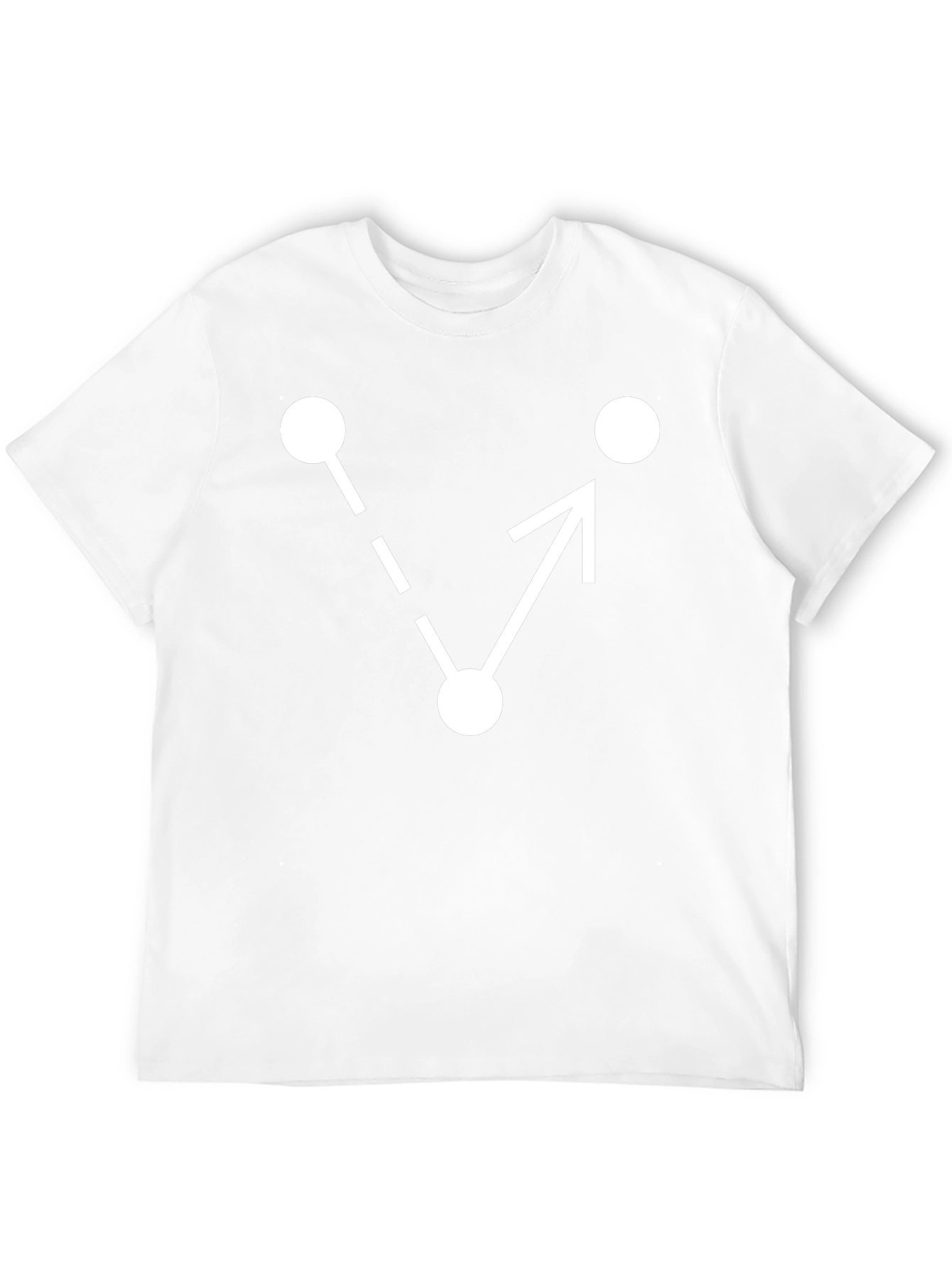 Geometric Arrow T-Shirt - Minimalist Design